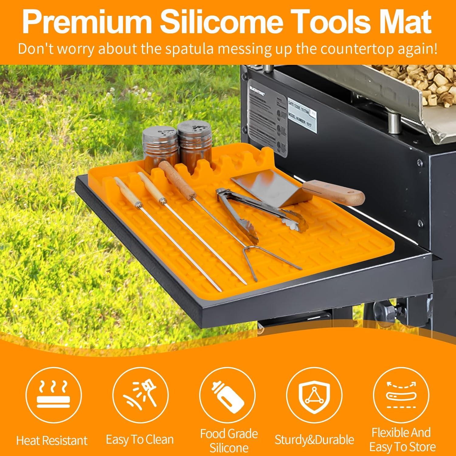 Alfombrilla de Silicona Hidnvefen para Blackstone 40x29 cm