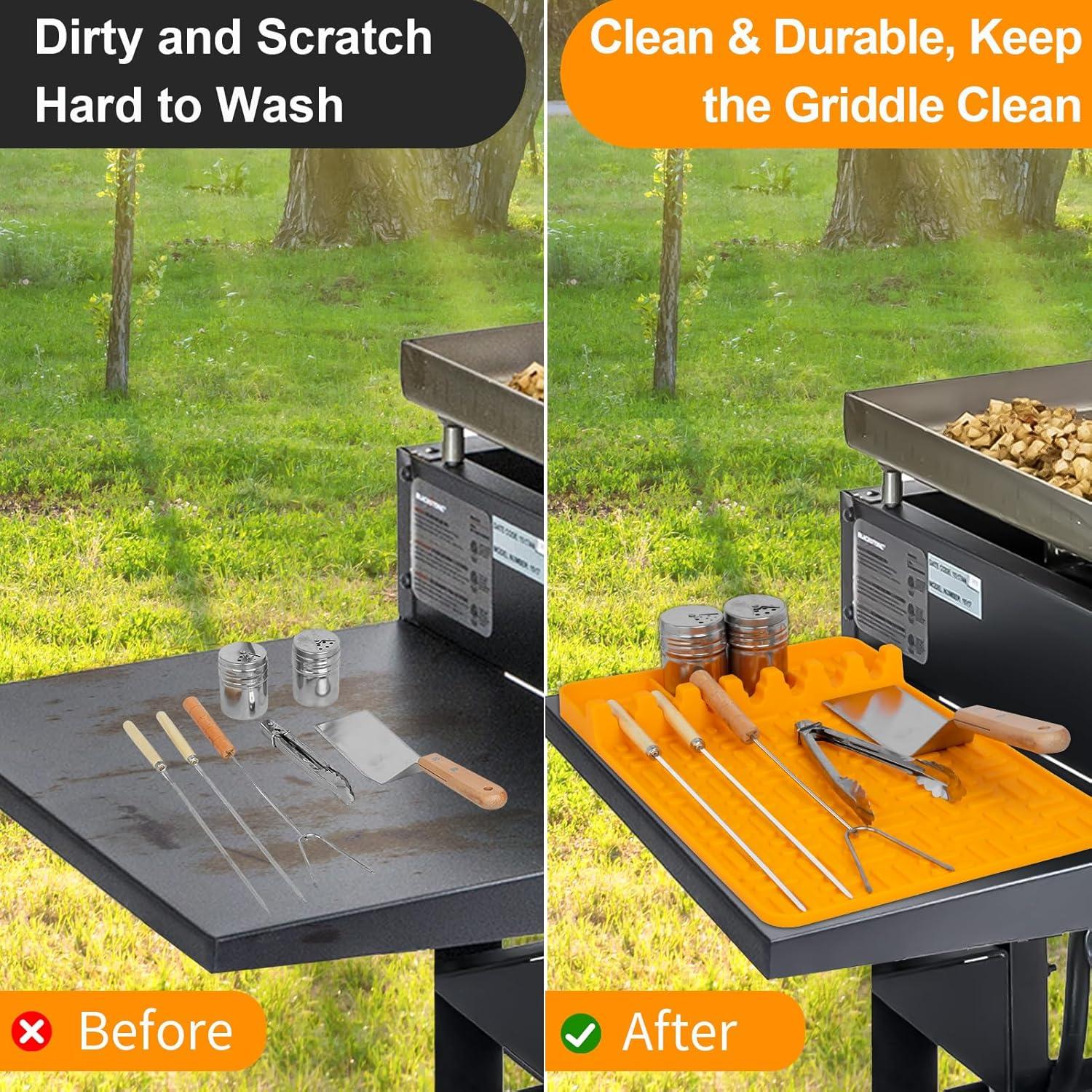 Alfombrilla de Silicona Hidnvefen para Blackstone 40x29 cm