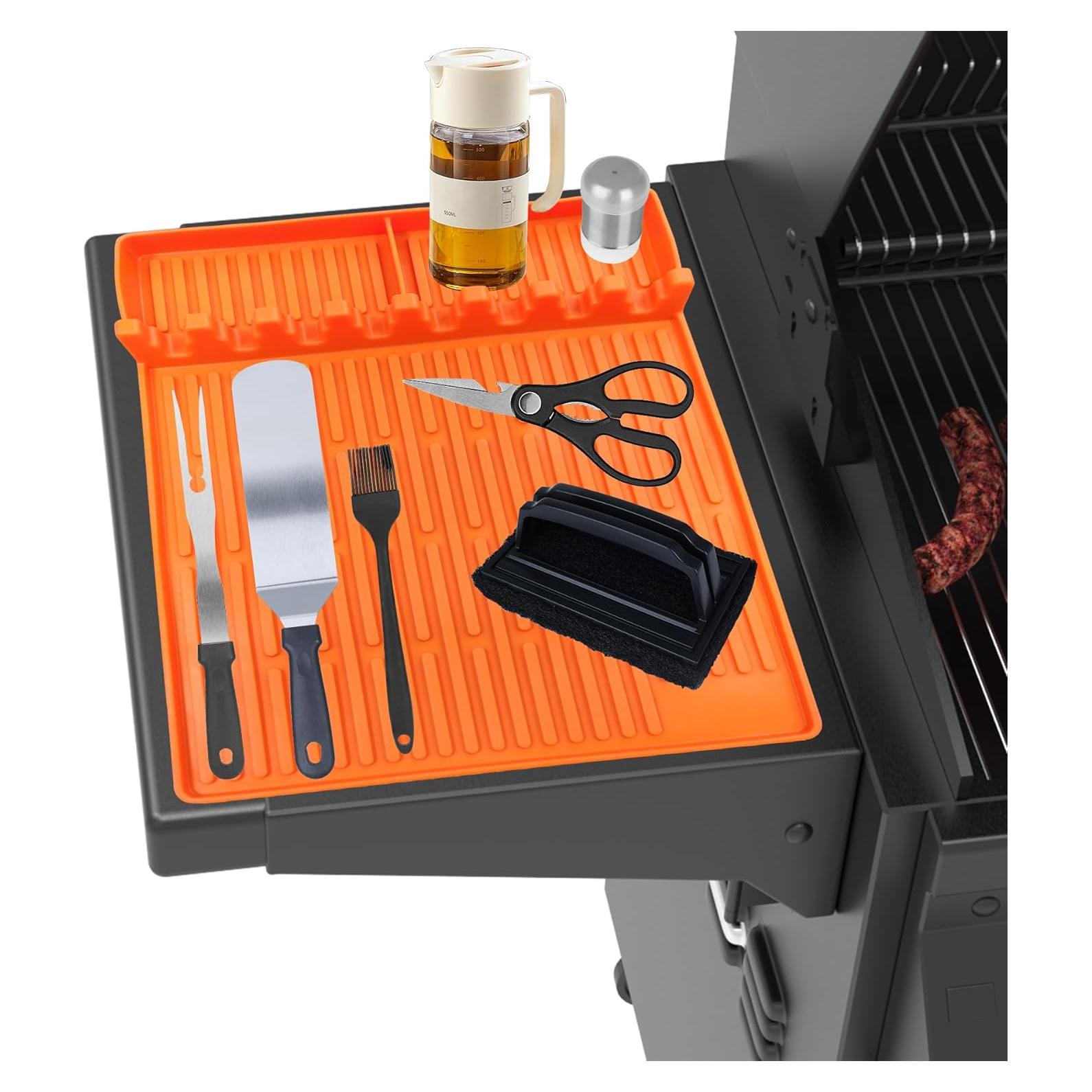 Alfombrilla de Silicona MAXTBEE para Parrilla BBQ 40x29 cm