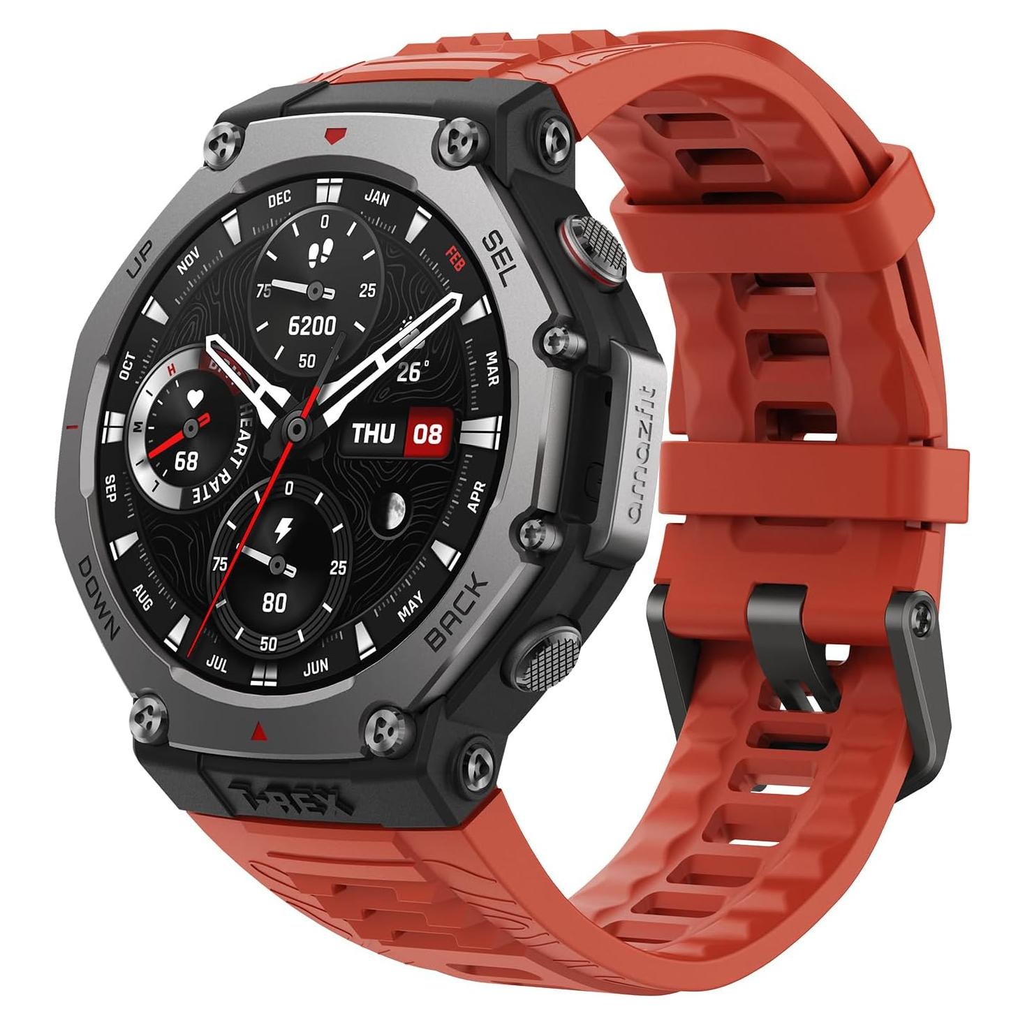 Reloj Inteligente Amazfit T-Rex 3 Militar 48mm GPS 100m