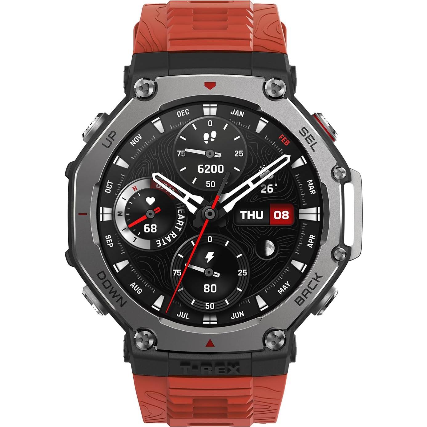 Reloj Inteligente Amazfit T-Rex 3 Militar 48mm GPS 100m