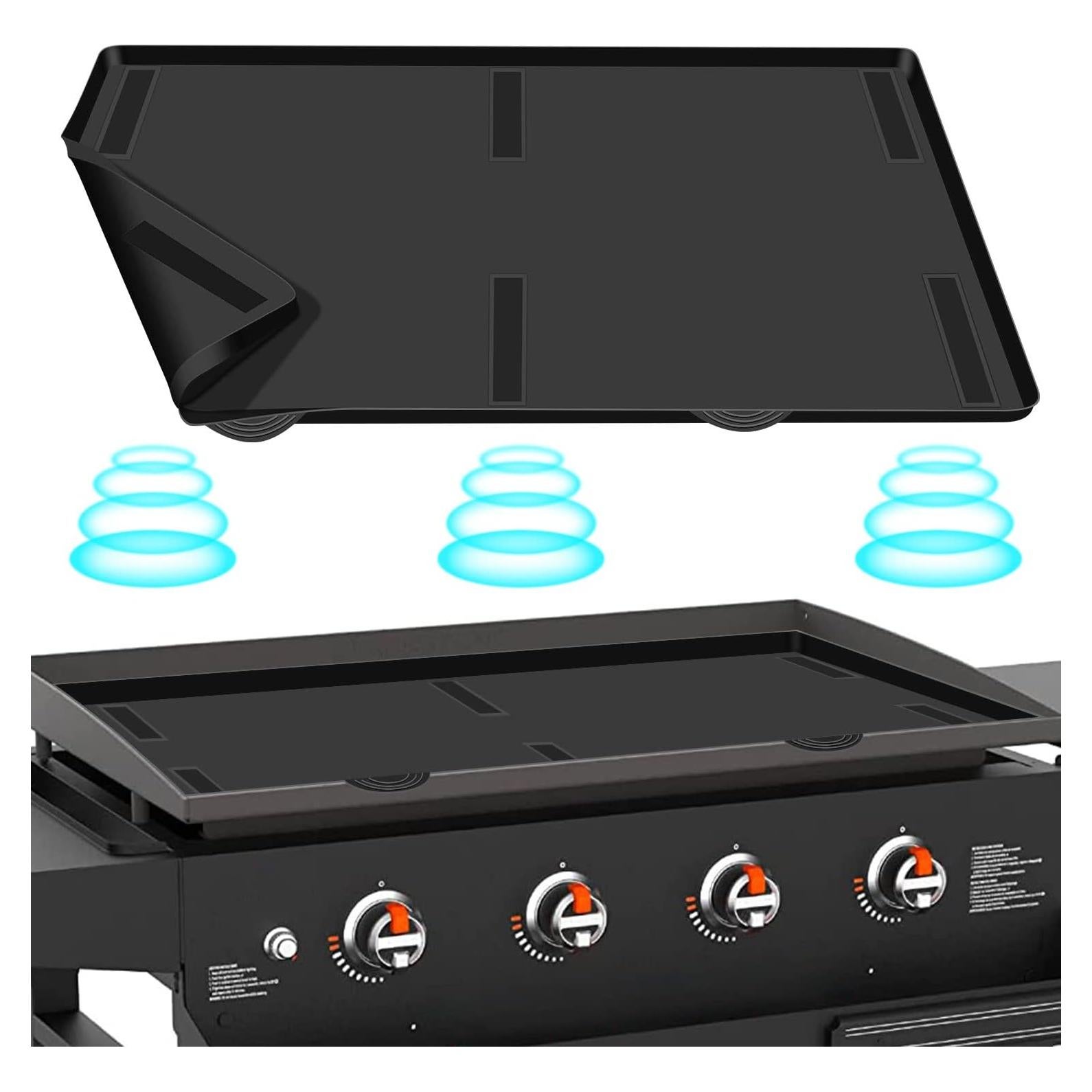 Tapete de Silicona 36" Hydream para Plancha Blackstone - Negro