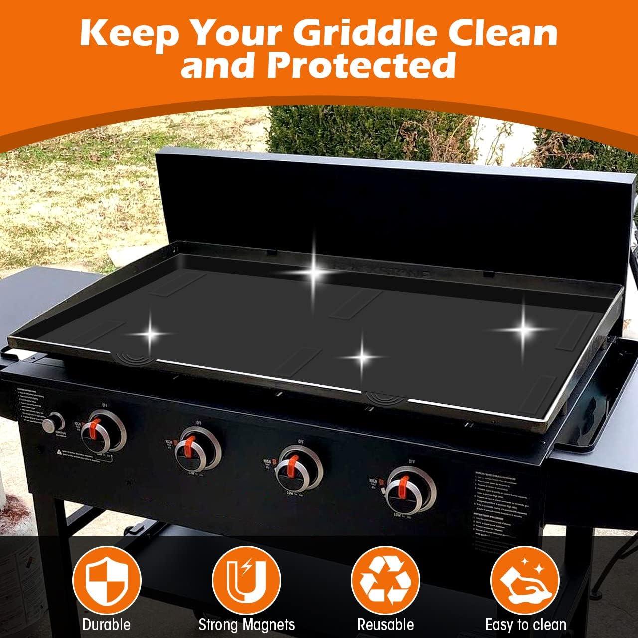 Tapete de Silicona 36" Hydream para Plancha Blackstone - Negro