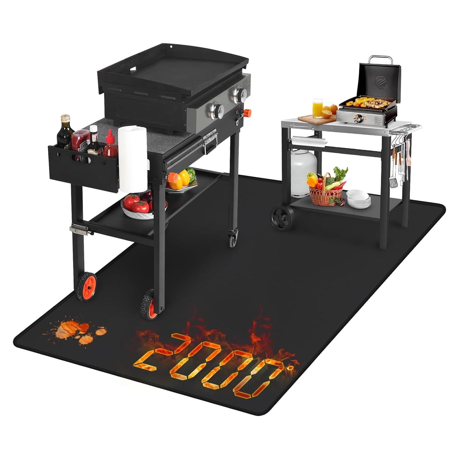 Alfombrilla para Parrilla Keeswin 177,8 x 101,6 cm Resistente