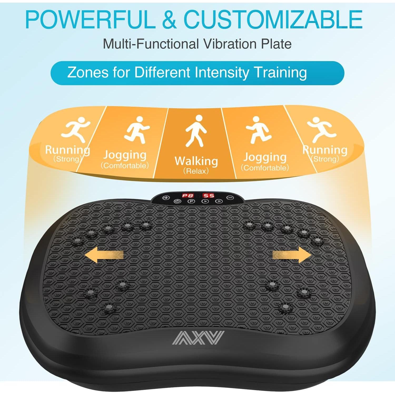 Máquina de Vibración AXV Mini, Fitness Portátil 99 RPM