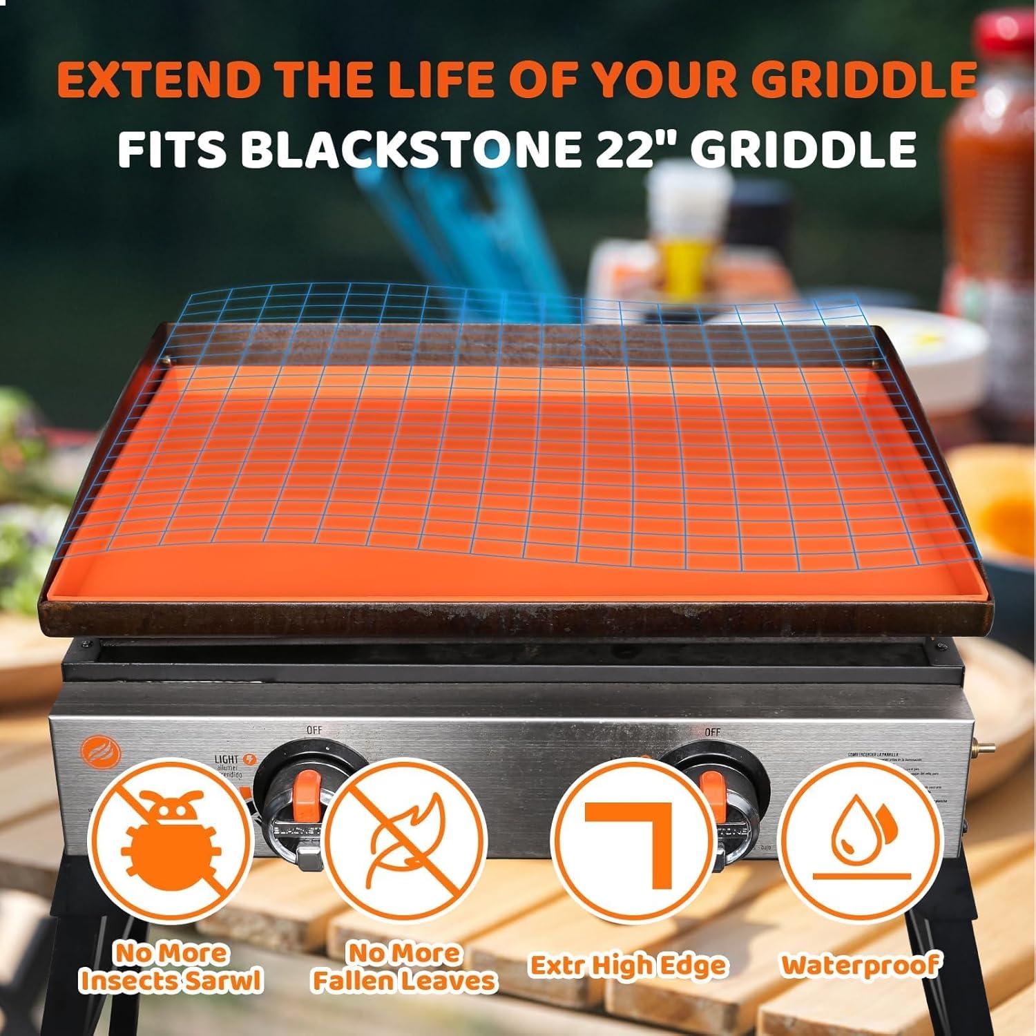 Cubierta Protectora Utheer para Plancha Blackstone 22" Silicona