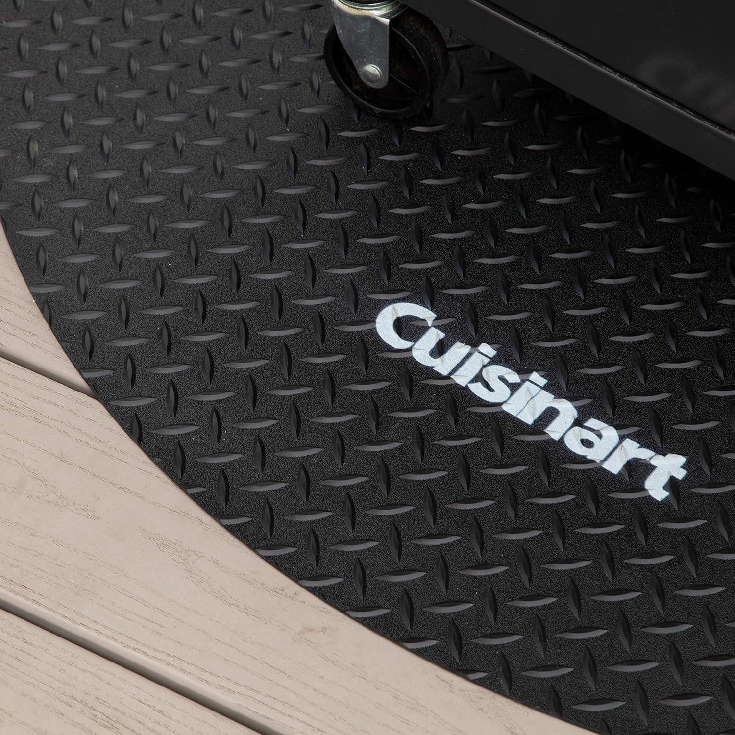 Alfombrilla Circular para Parrilla Cuisinart 116,8 cm PVC