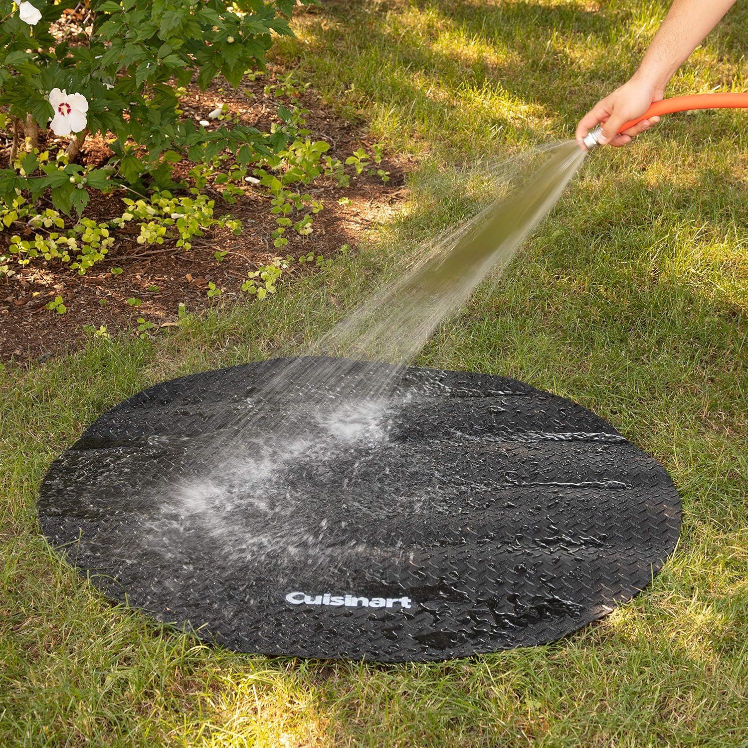 Alfombrilla Circular para Parrilla Cuisinart 116,8 cm PVC