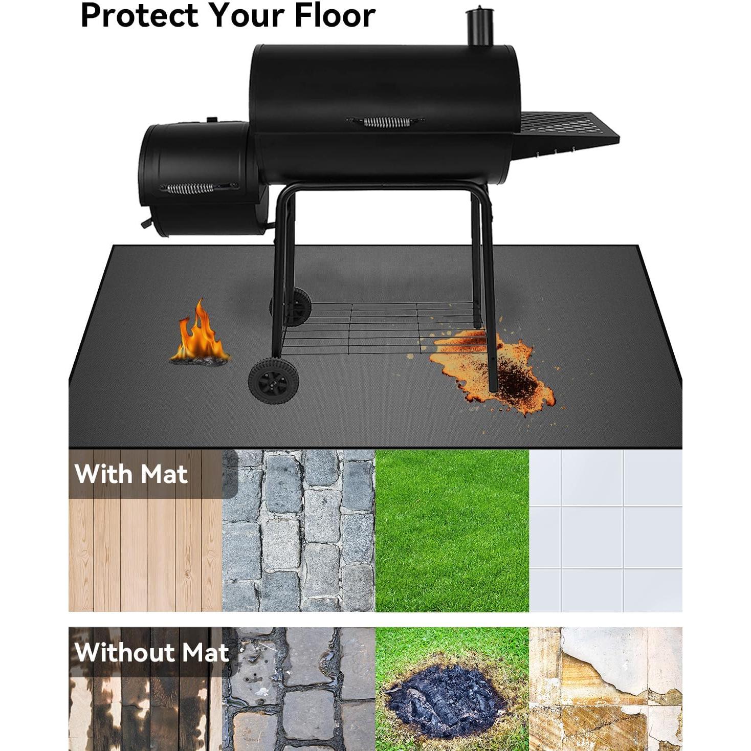 Mats para Parrilla Techstarry 165x101 cm Resistentes