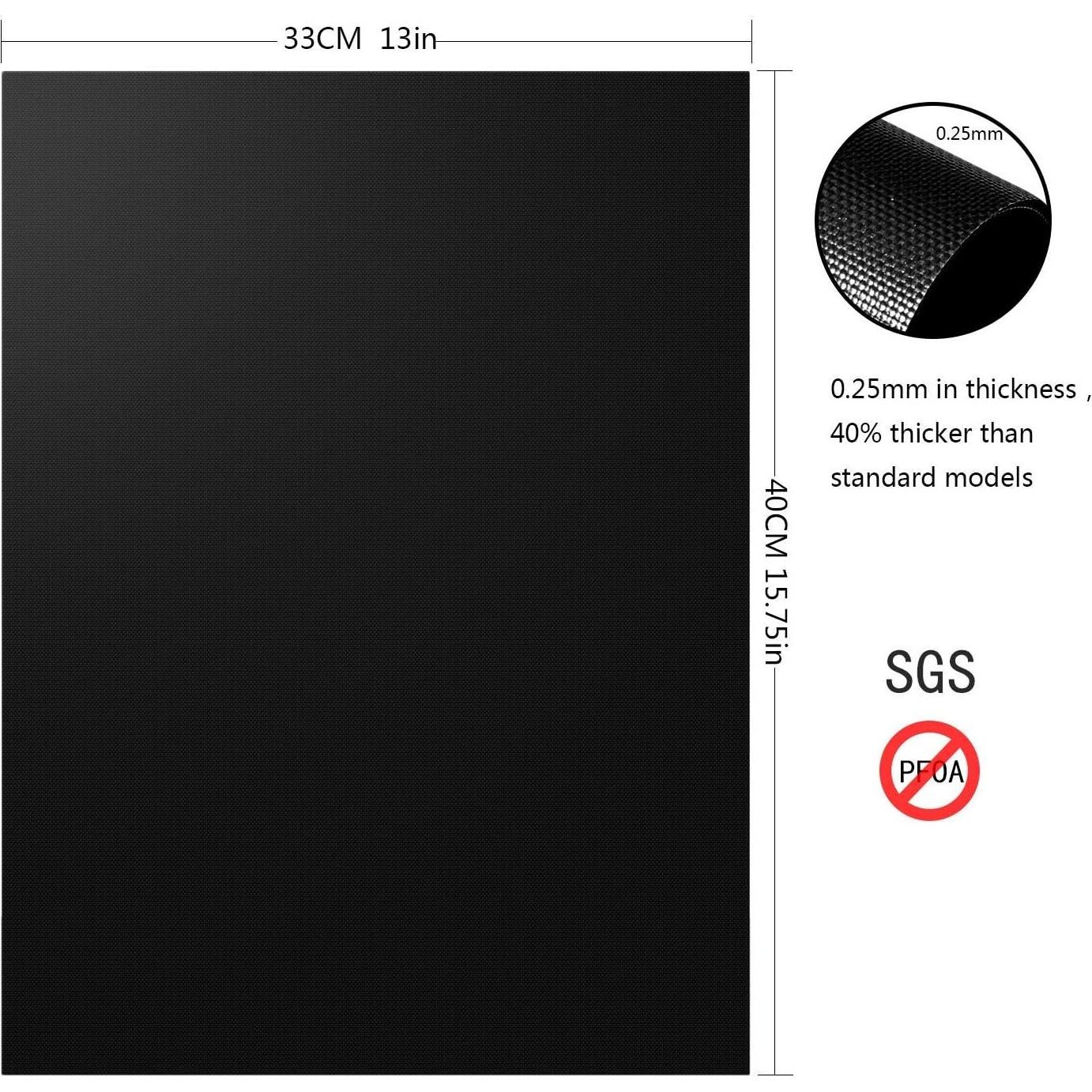 Alfombrillas para Parrilla Aoocan - Juego de 5 Reutilizables