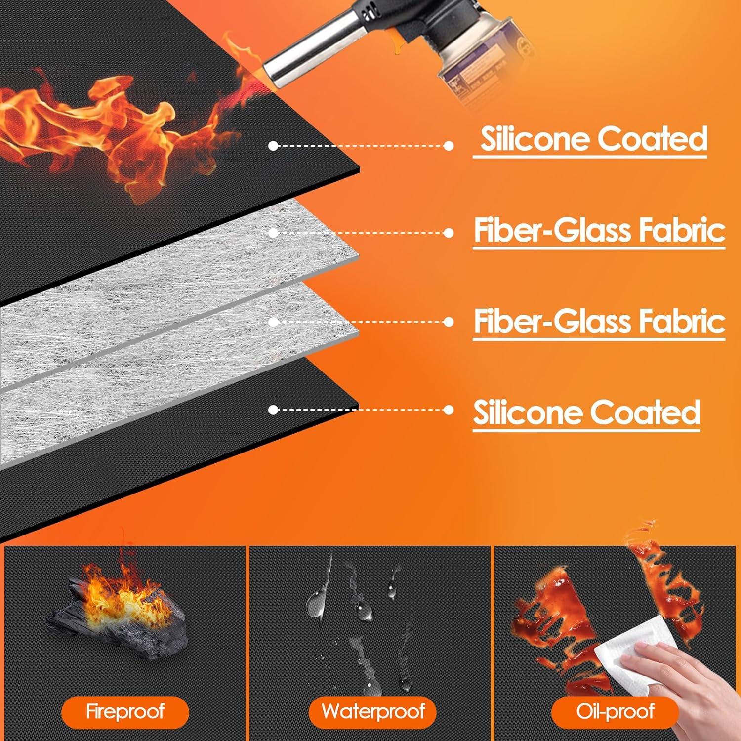 Alfombrilla para Parrilla Amerbro 70 x 48 cm Resistente al Calor