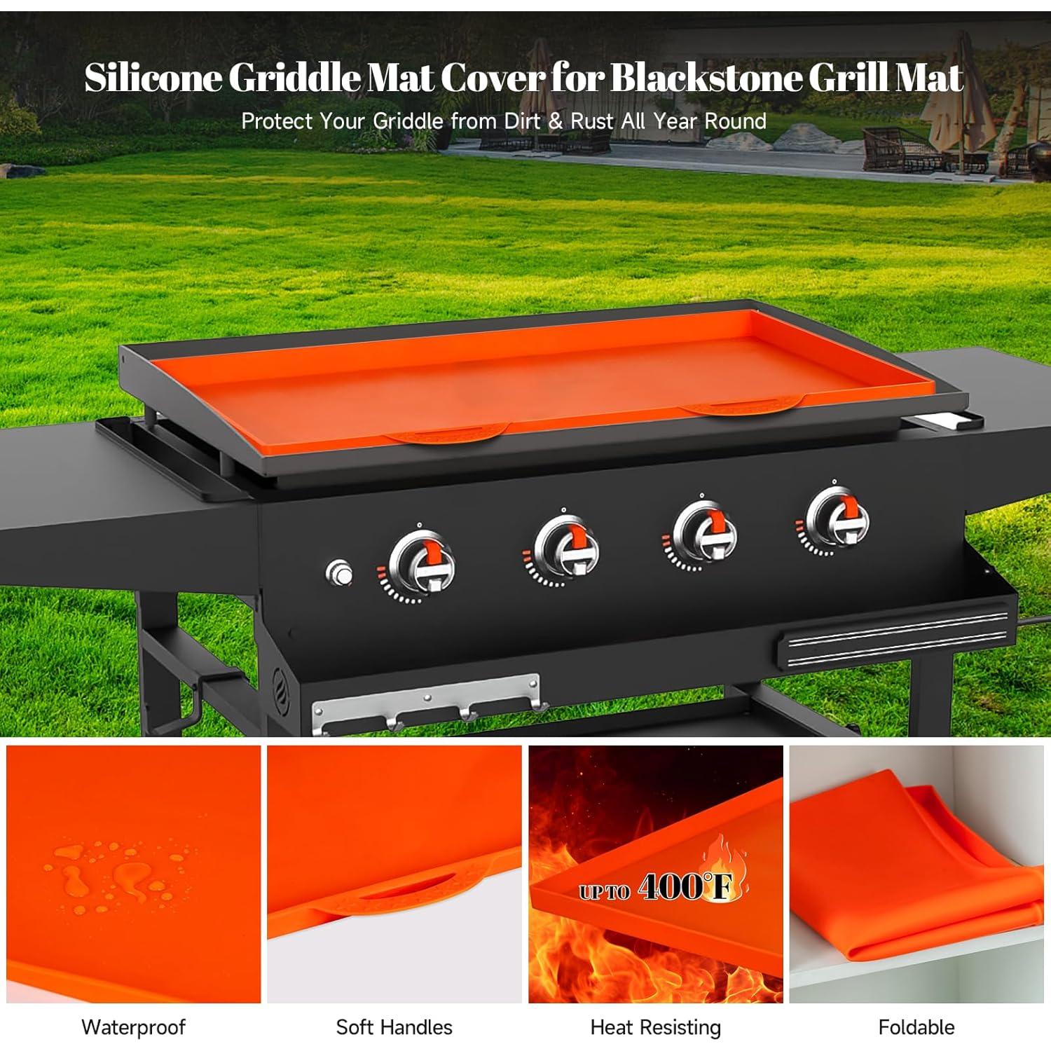 Alfombrilla de Silicona 55,88 cm Bocizufstar Naranja