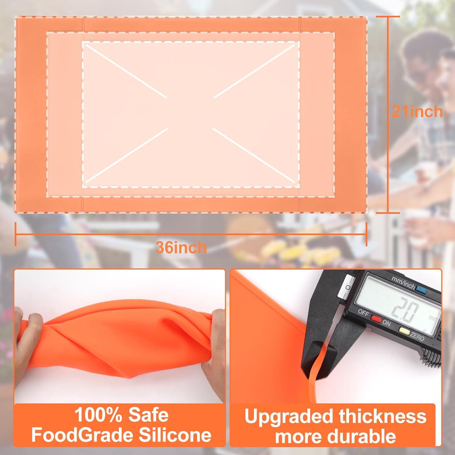 Cubierta de Silicona SEFONE para Plancha 36" (91,44 cm)