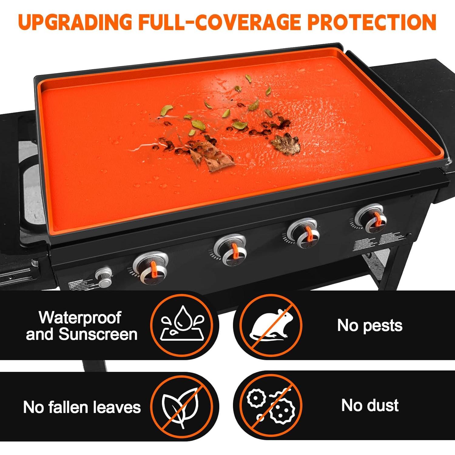 Cubierta de silicona para parrilla Blackstone 91 cm grado alimenticio