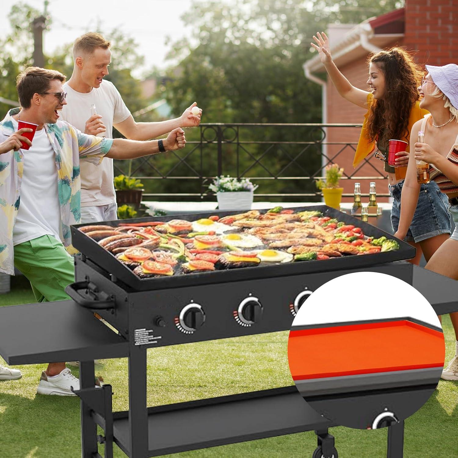 Cubierta de Silicona SJSJSUIT para Plancha Blackstone 90x55cm