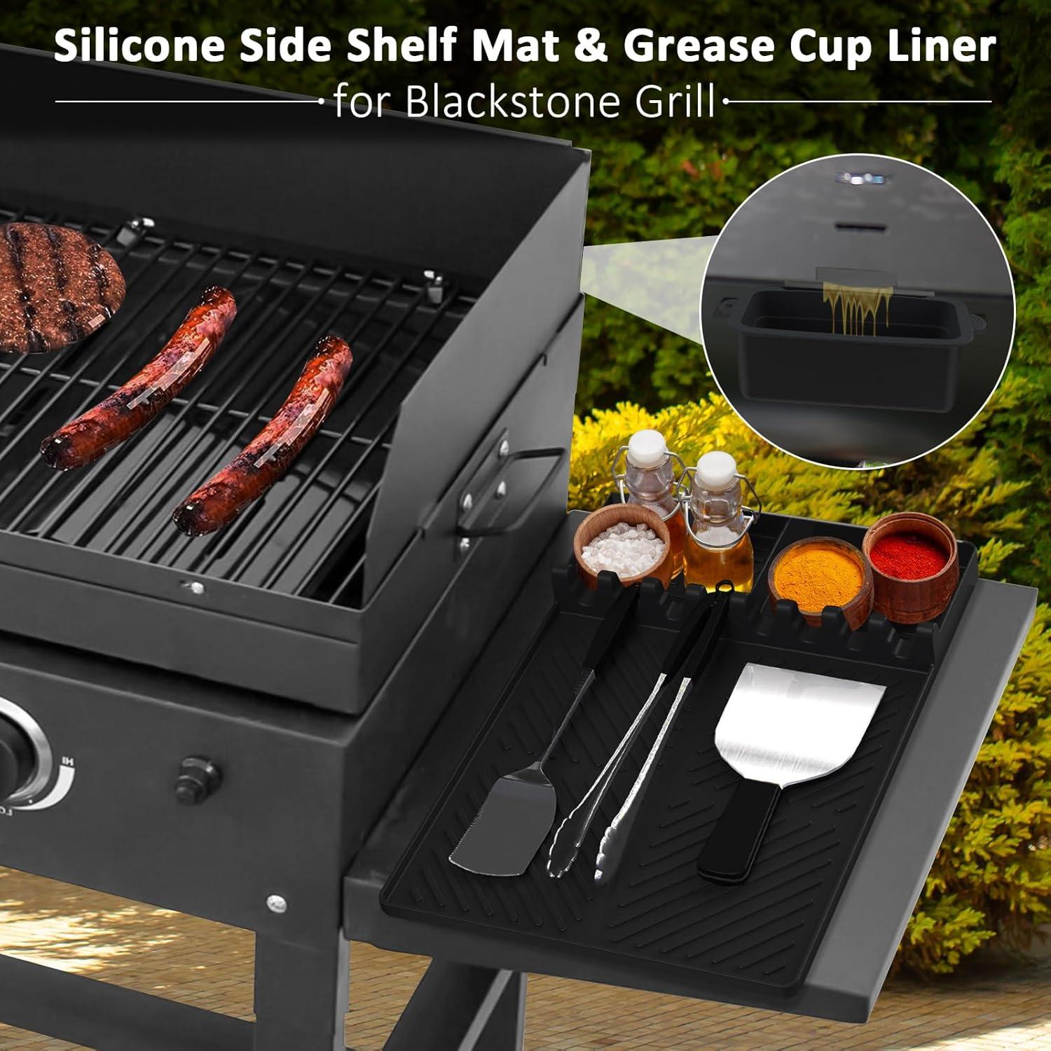 Accesorios para Plancha Blackstone - Alfombrilla y Forro de Grasa