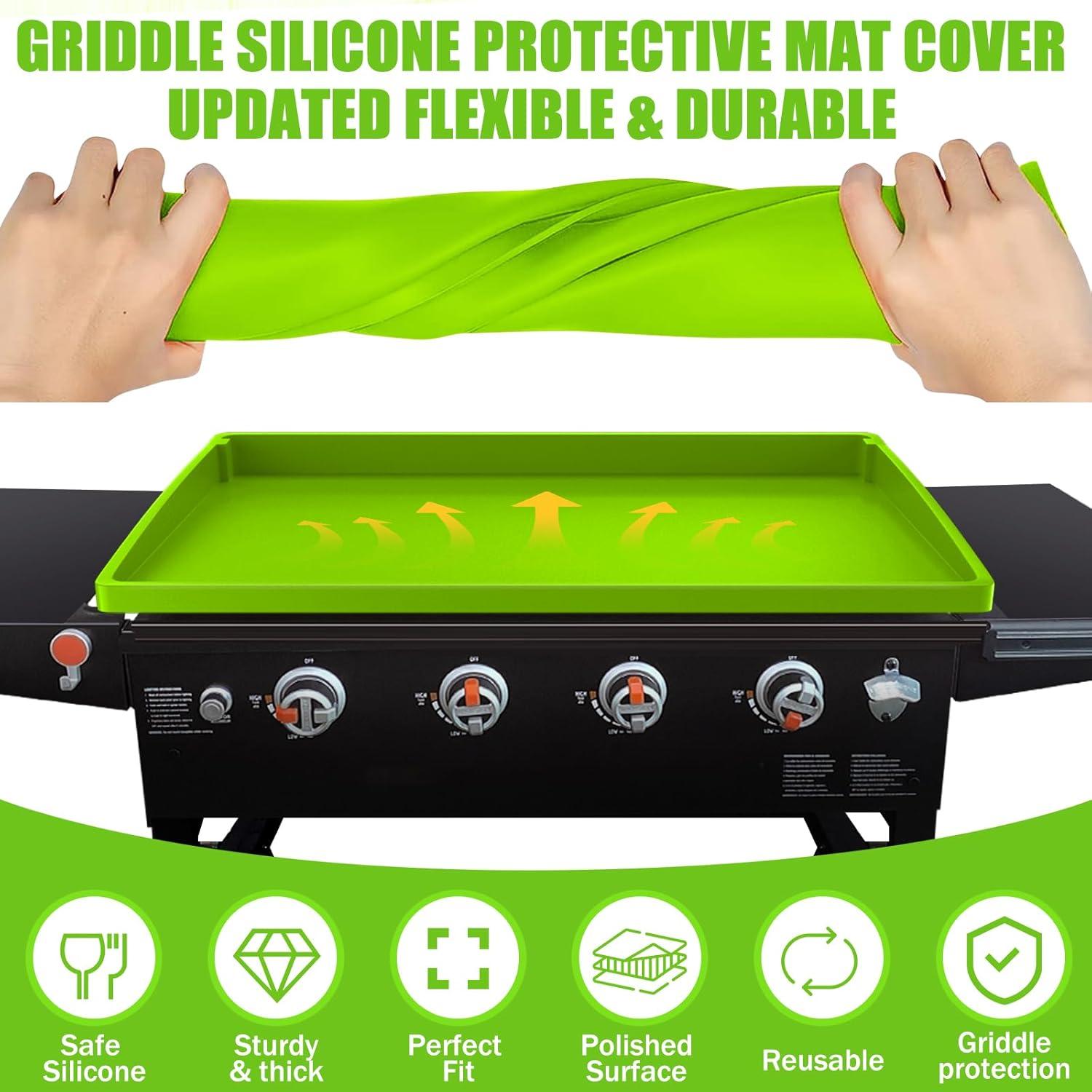 Cubierta de Silicona Verde para Plancha Blackstone 71 cm
