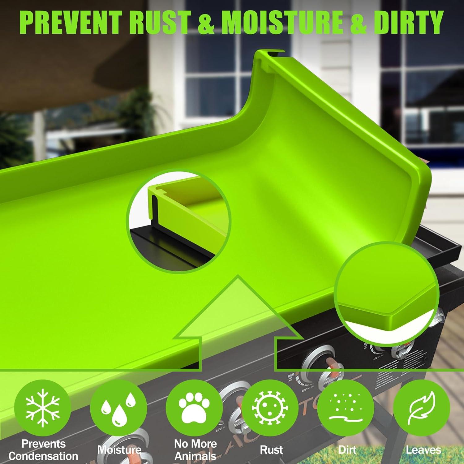 Cubierta de Silicona Verde para Plancha Blackstone 71 cm