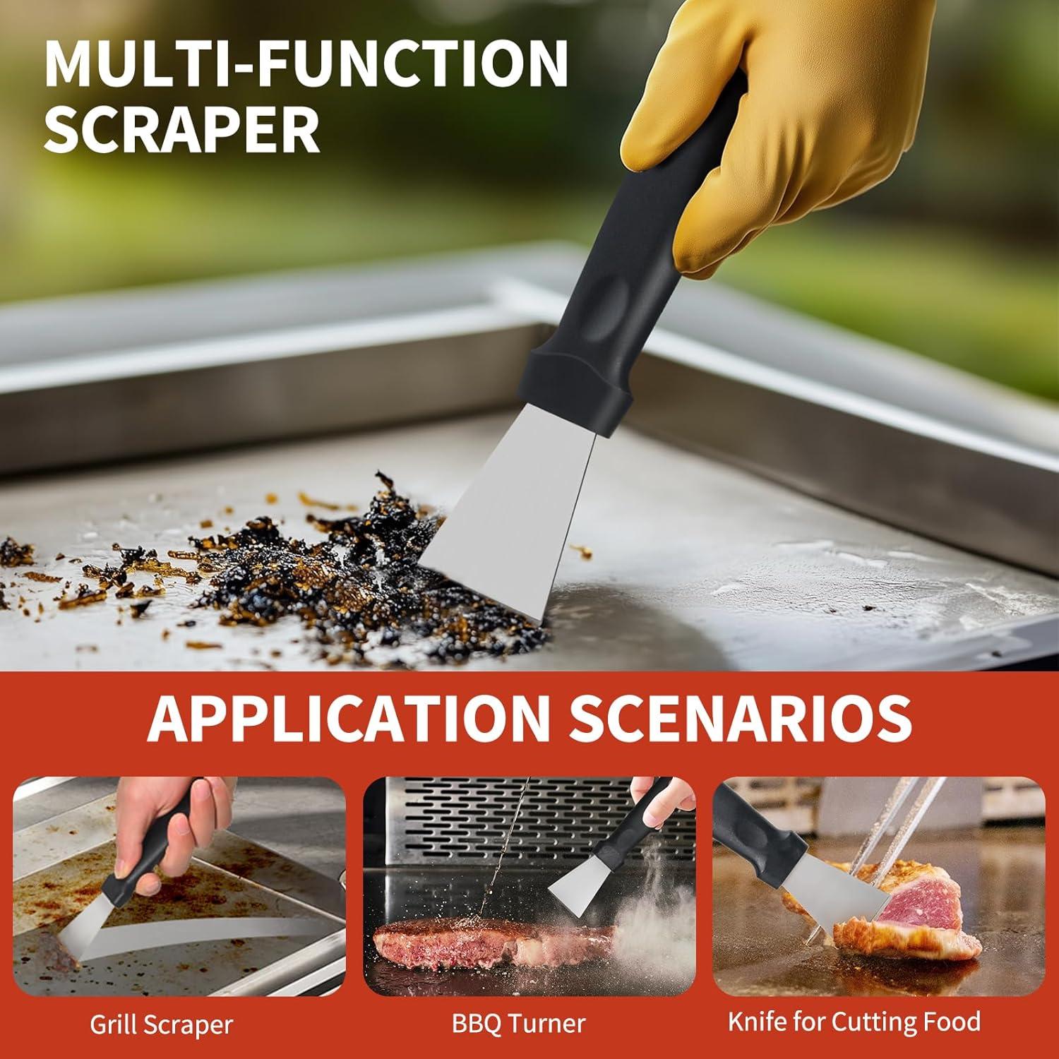 Kit de Limpieza para Parrilla HOBITSTARX - 5 Piezas