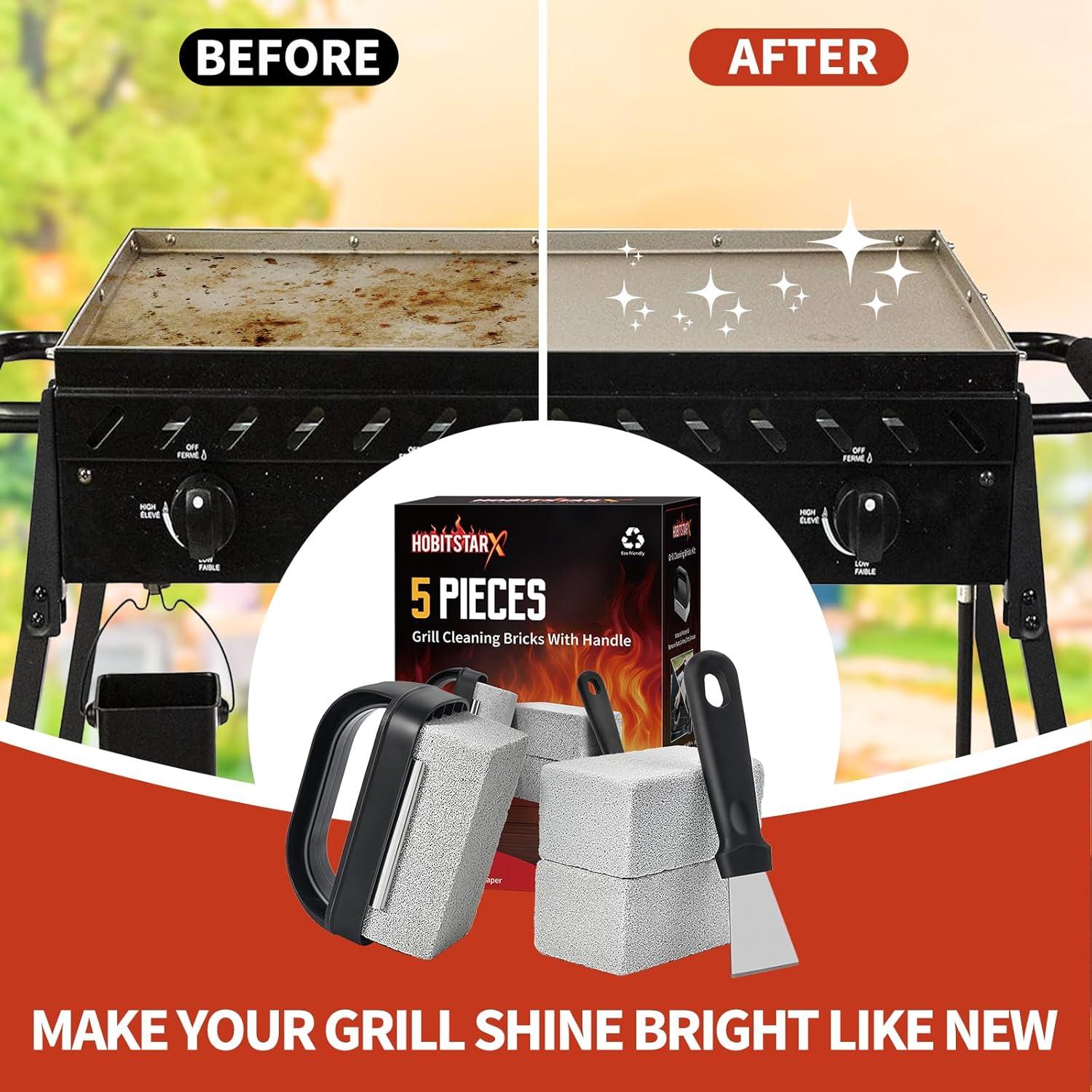 Kit de Limpieza para Parrilla HOBITSTARX - 5 Piezas