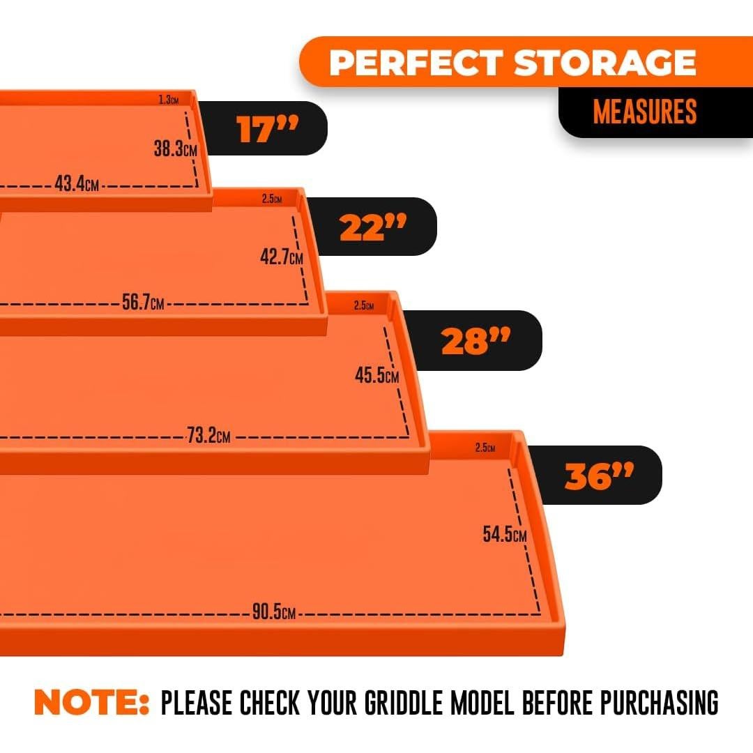 Cubierta de silicona Blackstone 43x38 cm resistente al calor