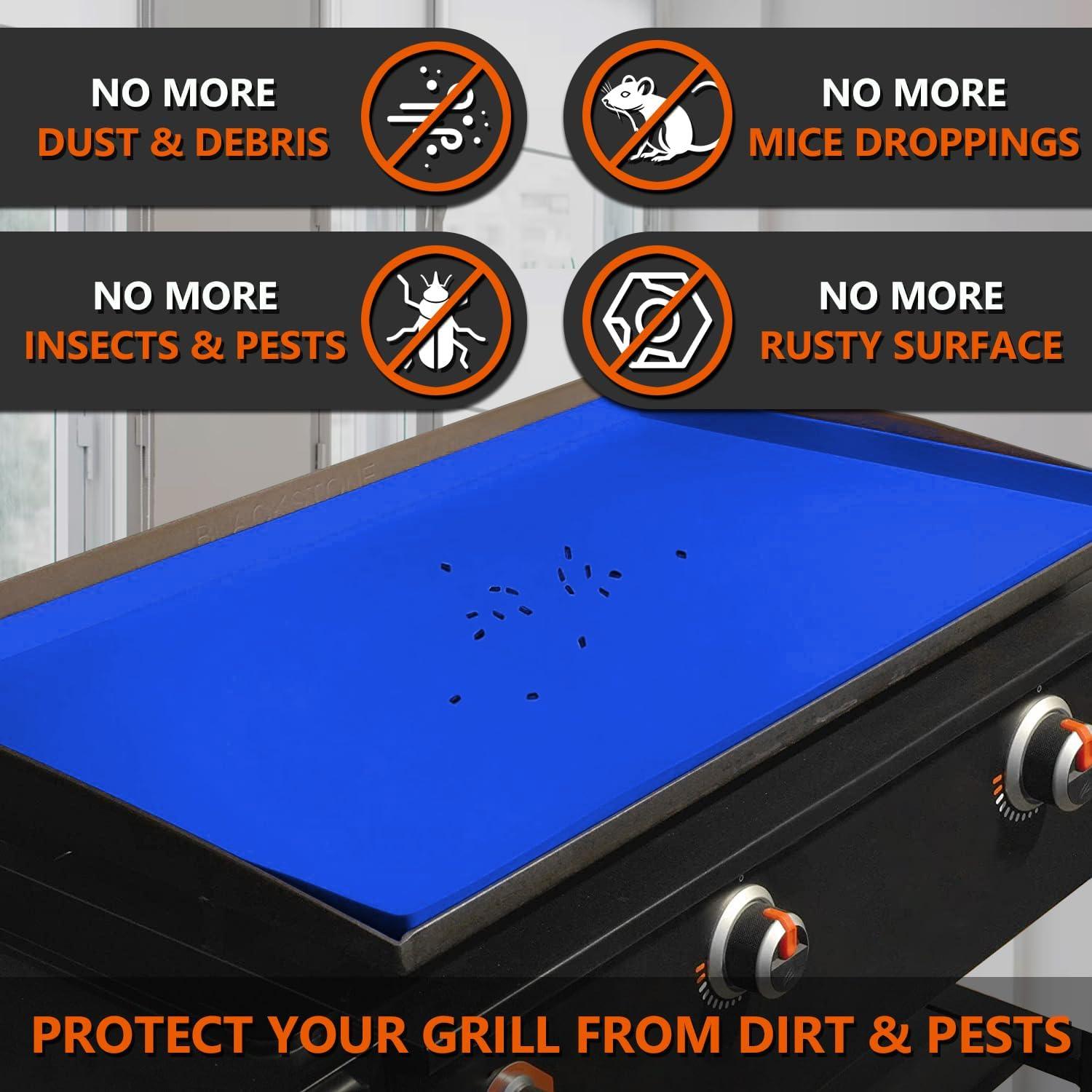 Mat de Silicona 71.1x45.7cm para Parrilla Blackstone Azul