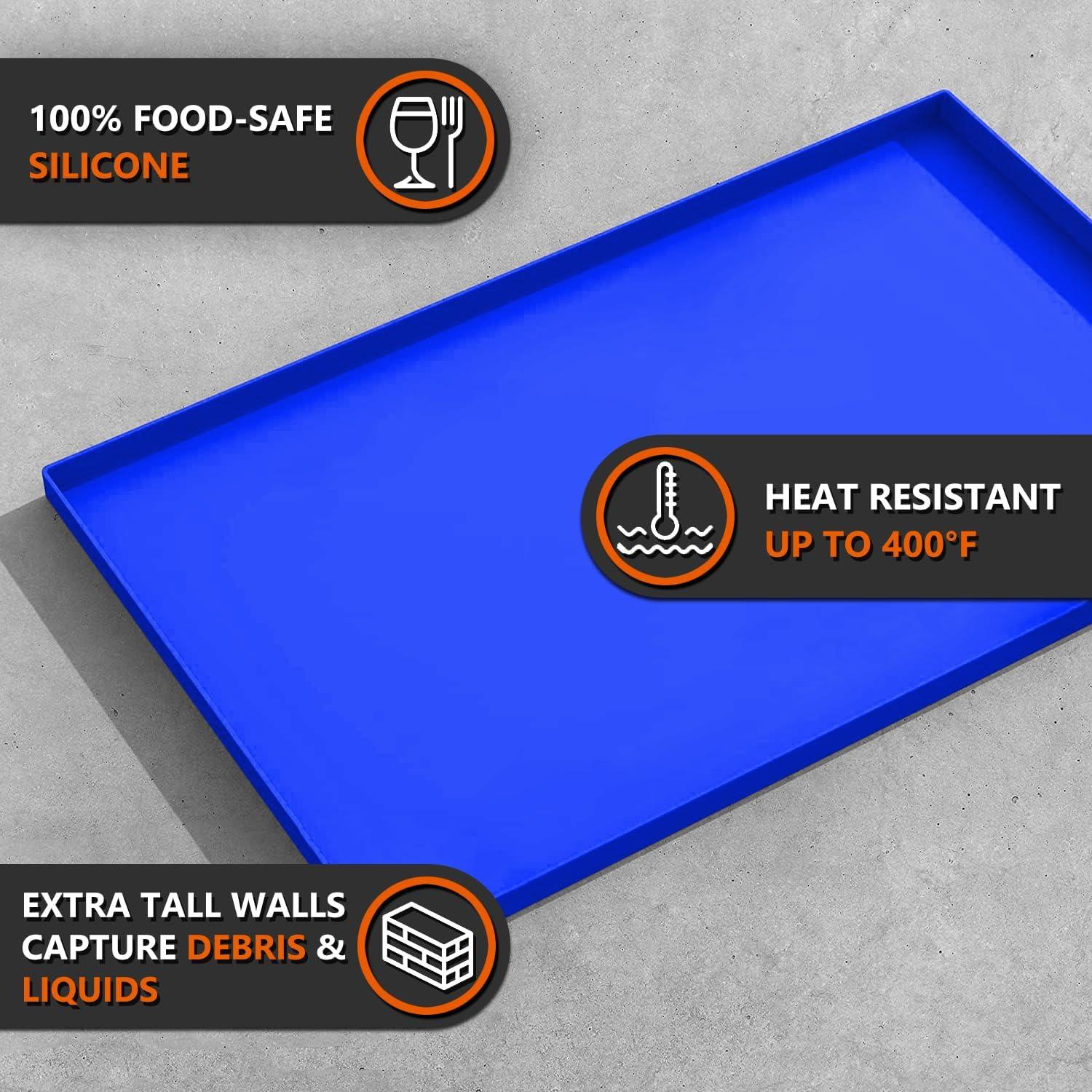 Mat de Silicona 71.1x45.7cm para Parrilla Blackstone Azul