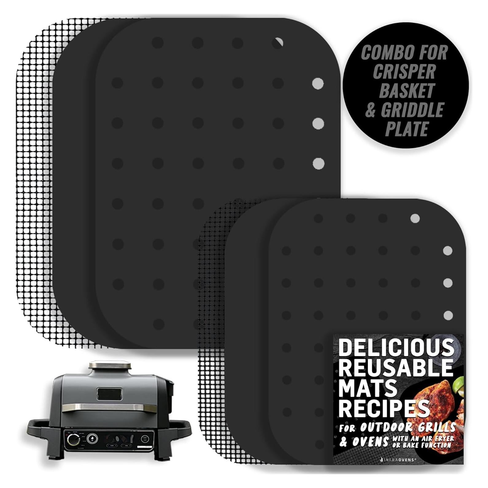 Revestimientos Reutilizables para Parrilla Ninja OG701 OG751