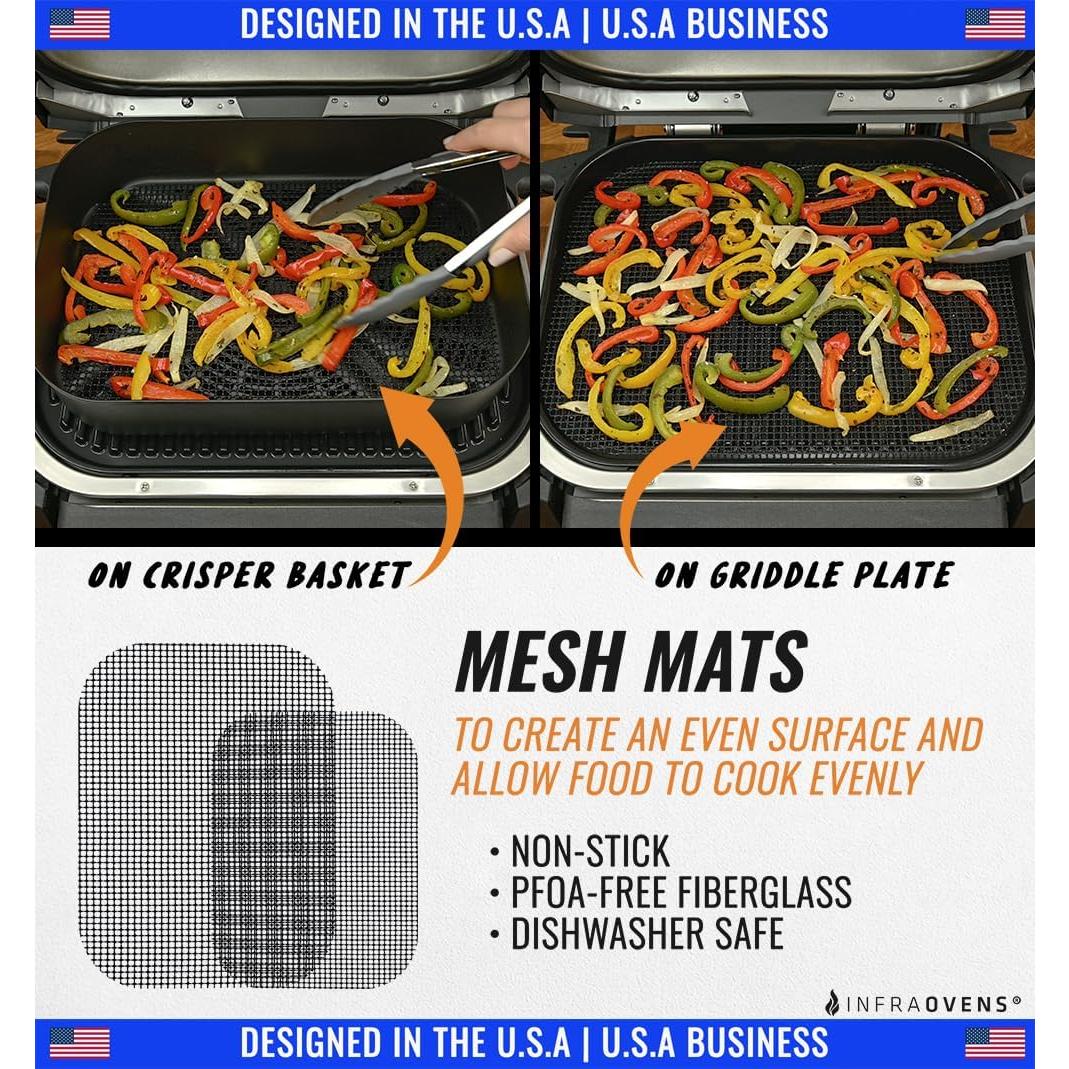 Revestimientos Reutilizables para Parrilla Ninja OG701 OG751