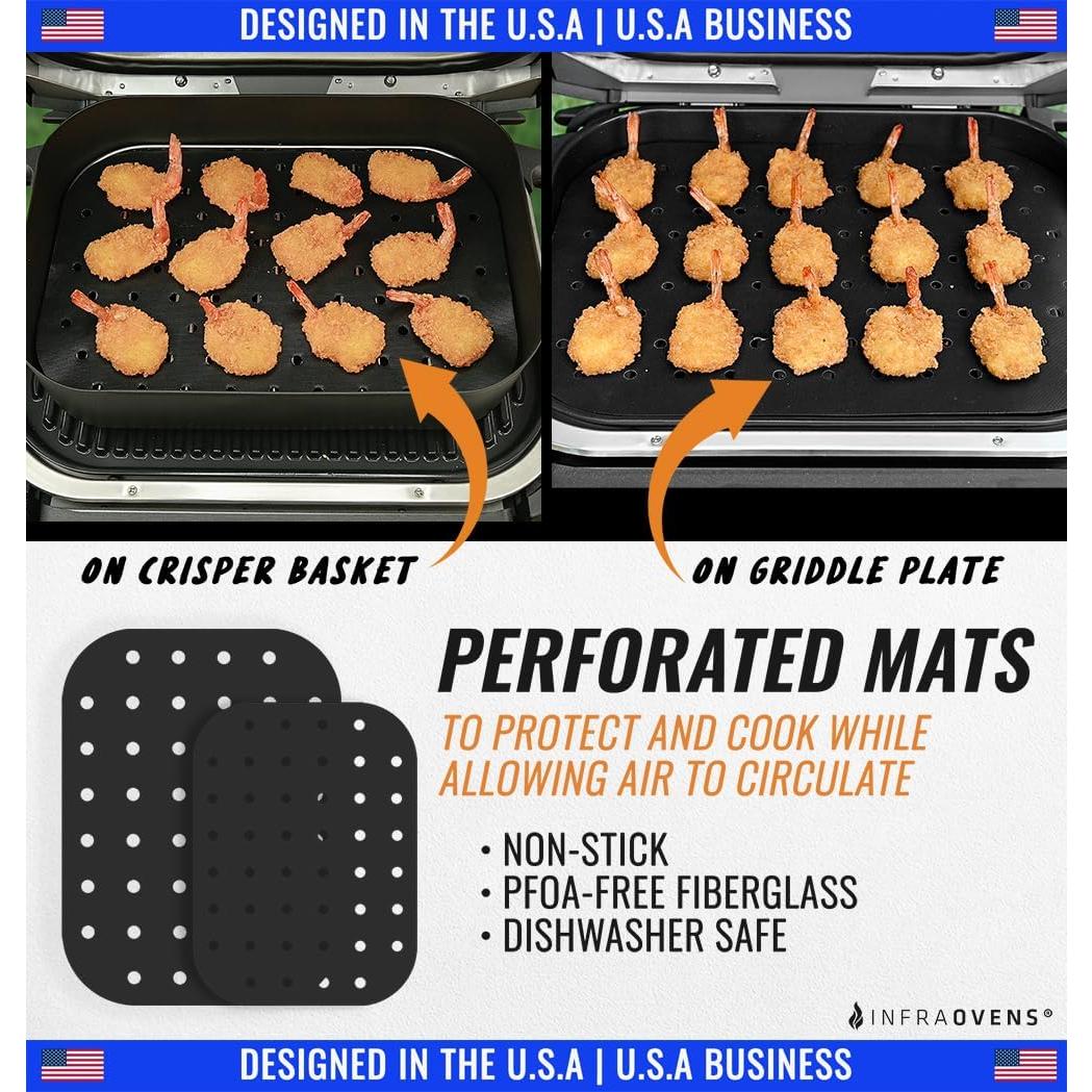 Revestimientos Reutilizables para Parrilla Ninja OG701 OG751