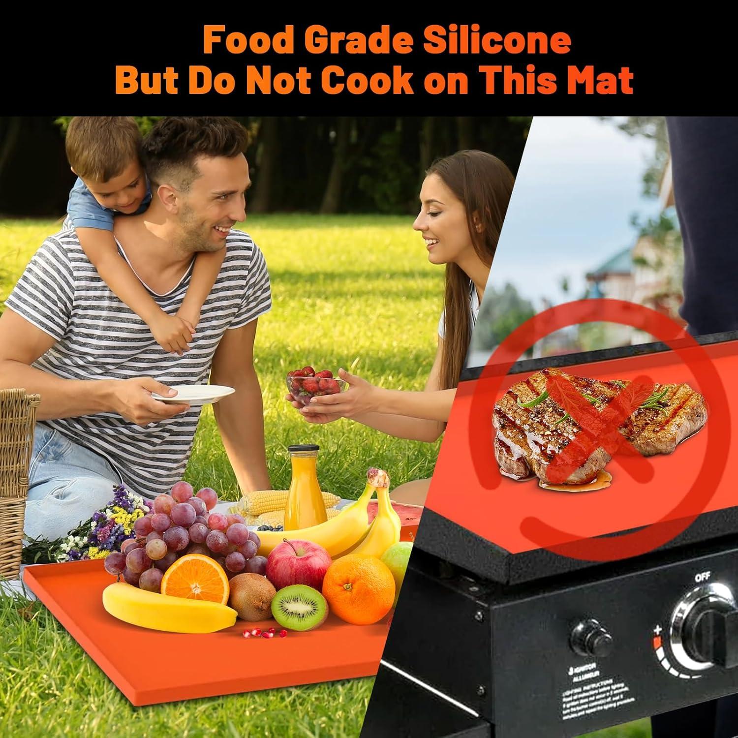 Alfombrilla de Silicona para Plancha Blackstone 55.88x40.64cm