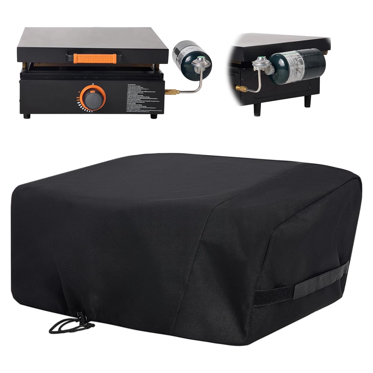 Cubierta para Parrilla NOELIFE 17" Impermeable y a Prueba de Viento