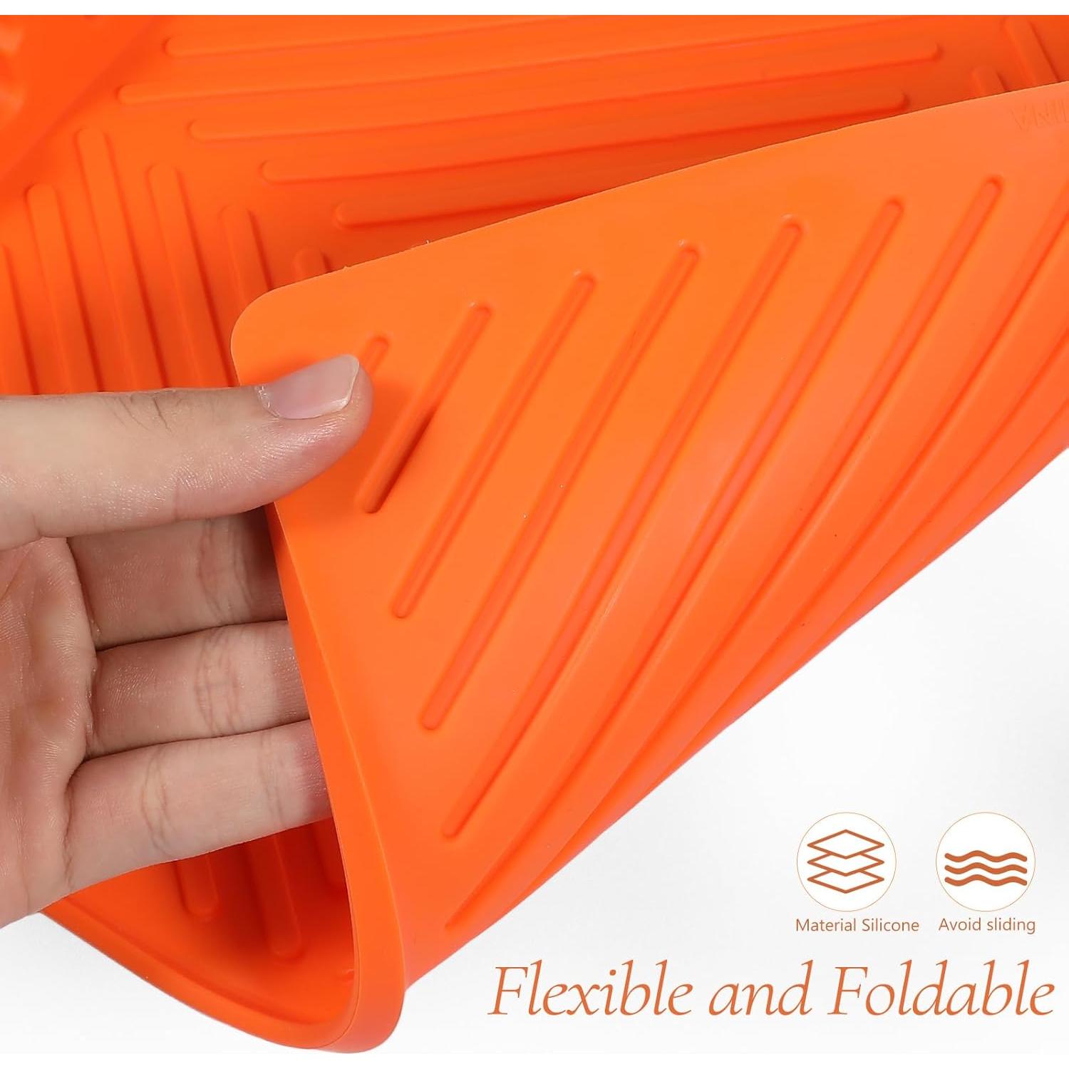 Alfombrilla de Silicona Happyyami para Plancha 40.5x29.5cm Antideslizante