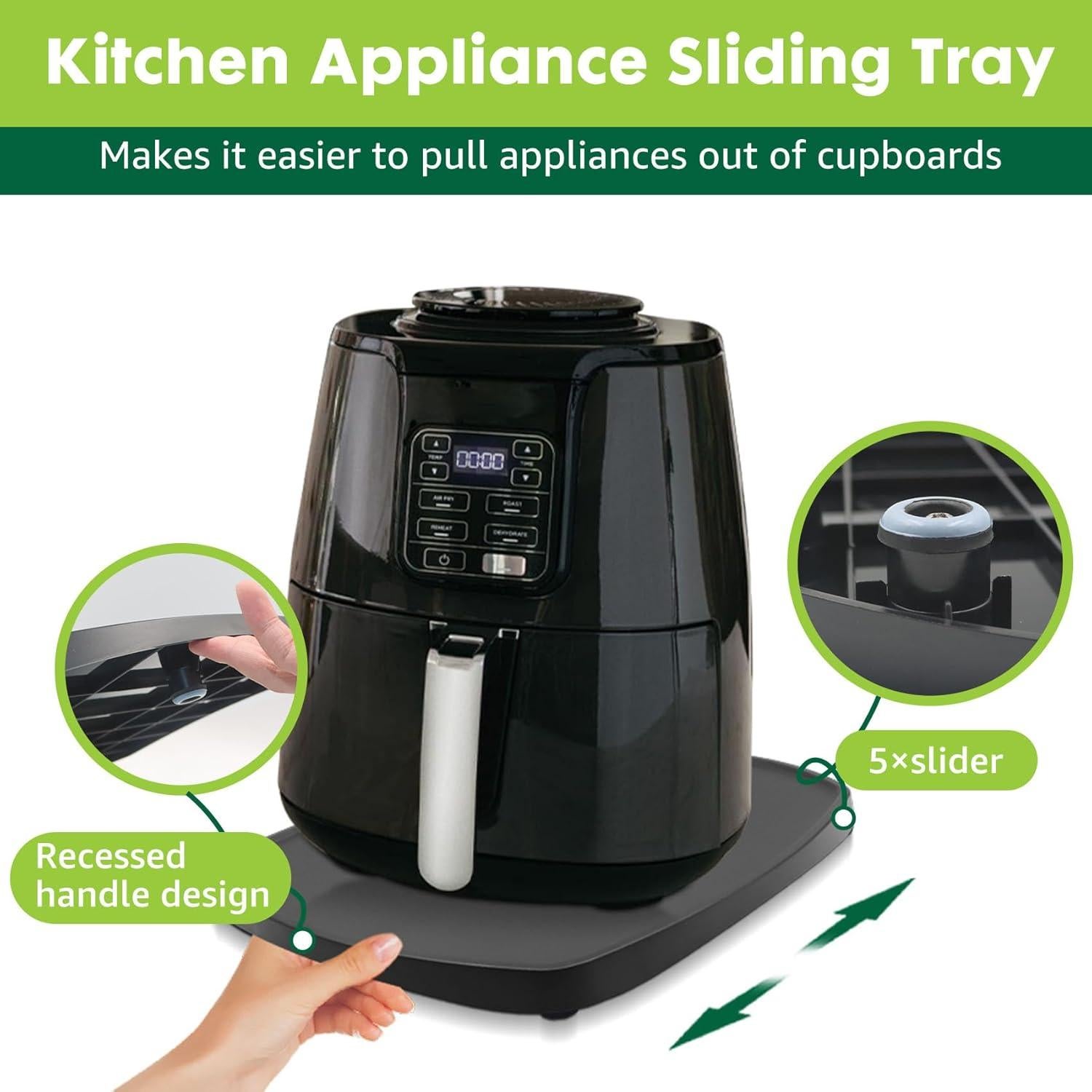 Bandeja Deslizante para Electrodomésticos JAYOBGO 29x33.8cm