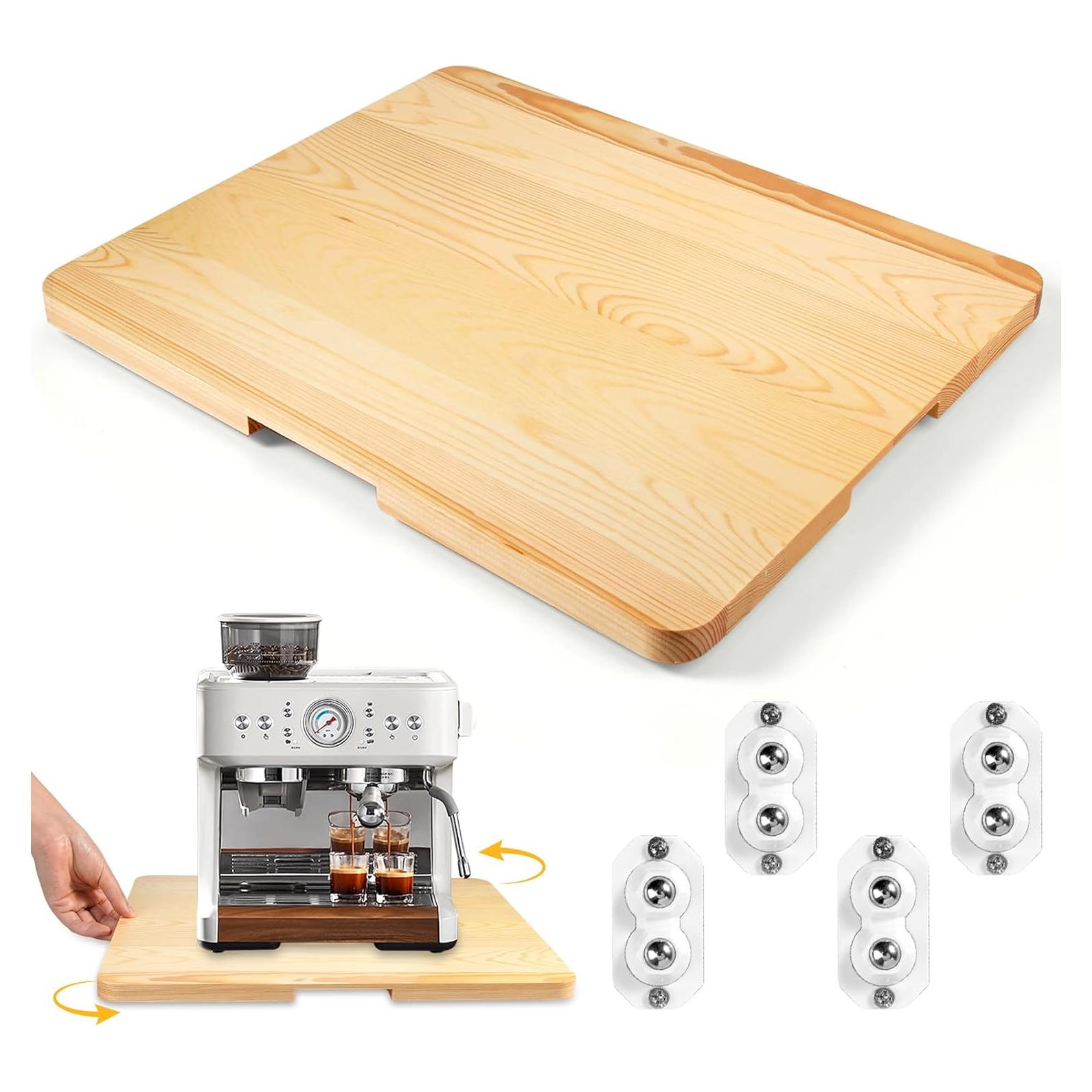 Bandeja Deslizante 360° MAERKA de Bambú 40,64 x 33,02 cm