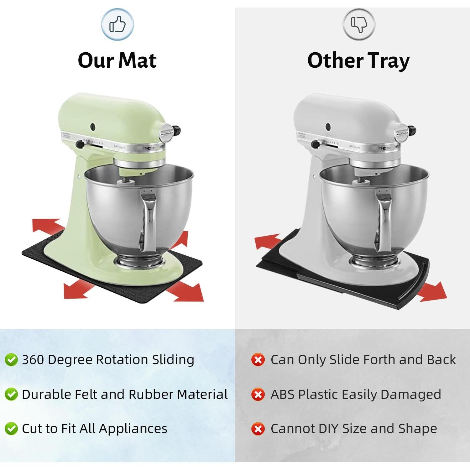 Deslizador de Electrodomésticos LOPNUR 35.6x25.4cm Gris
