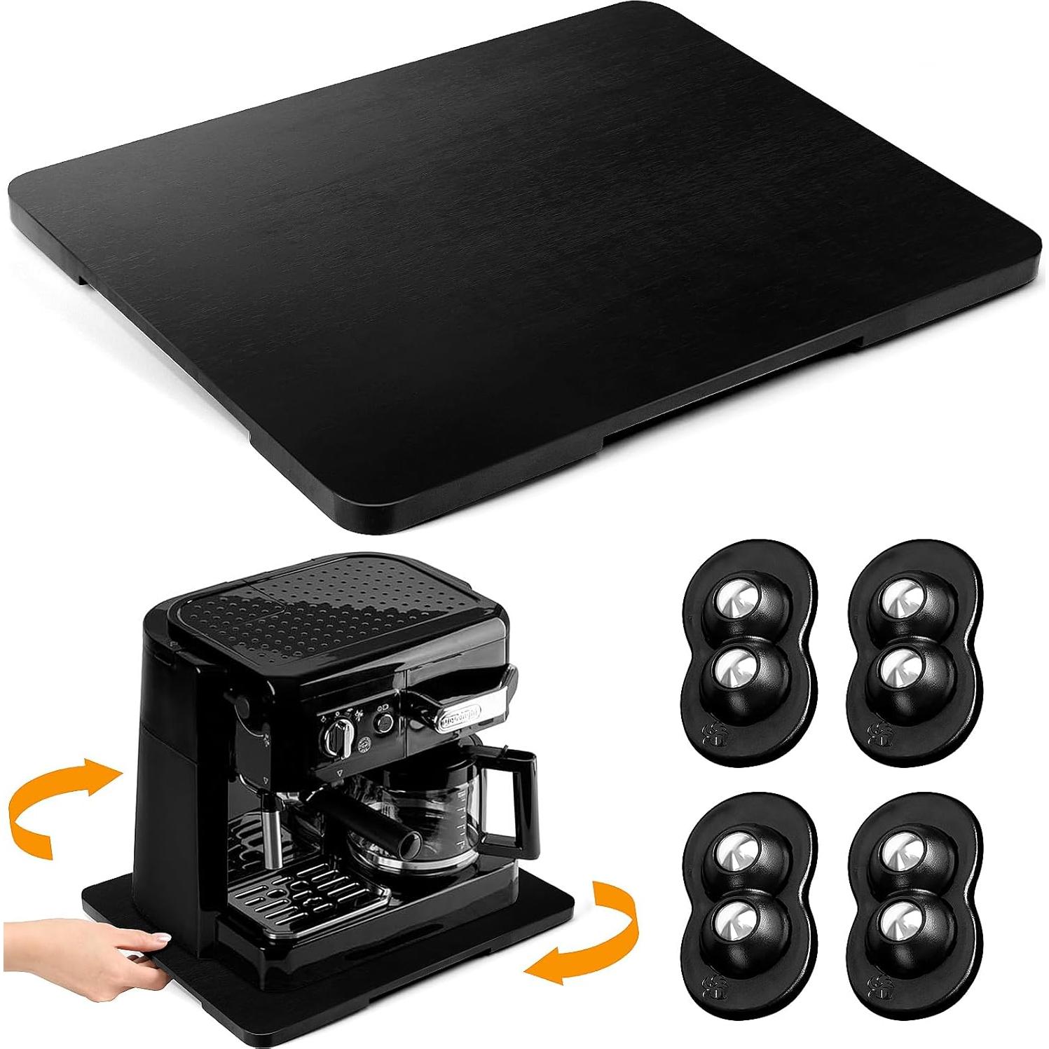 Bandeja deslizante de bambú Hervimo 360° para electrodomésticos