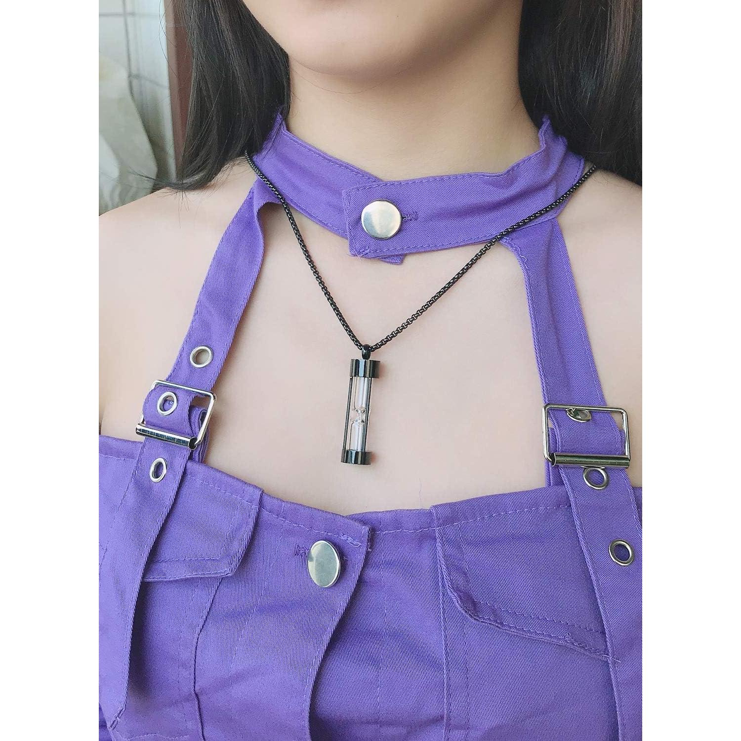 Collar de Urna de Cenizas YOUFENG Reloj de Arena 55 cm