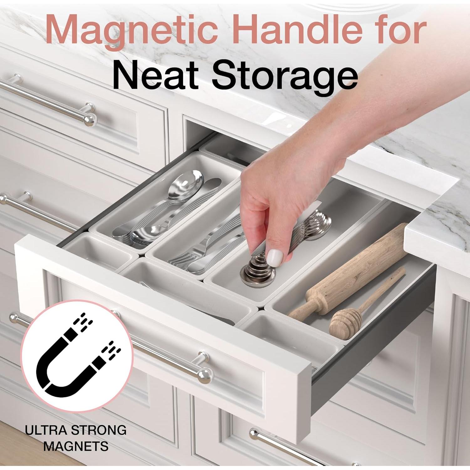 Juego de Cucharas Medidoras Magnéticas CuttleLab 9 Piezas