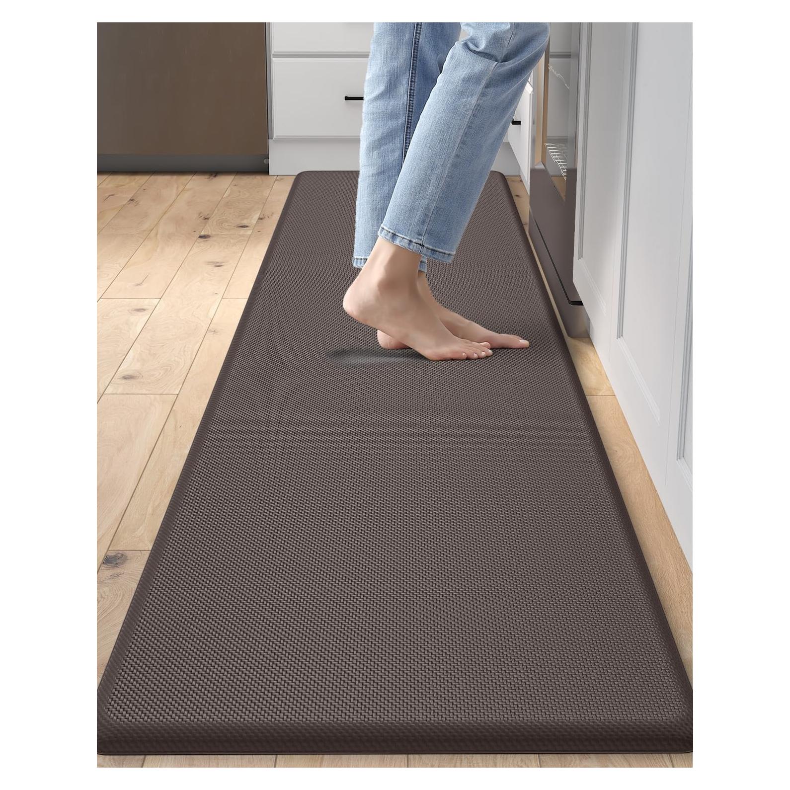 Alfombra de Cocina DEXI Antifatiga 70x20 cm Marrón