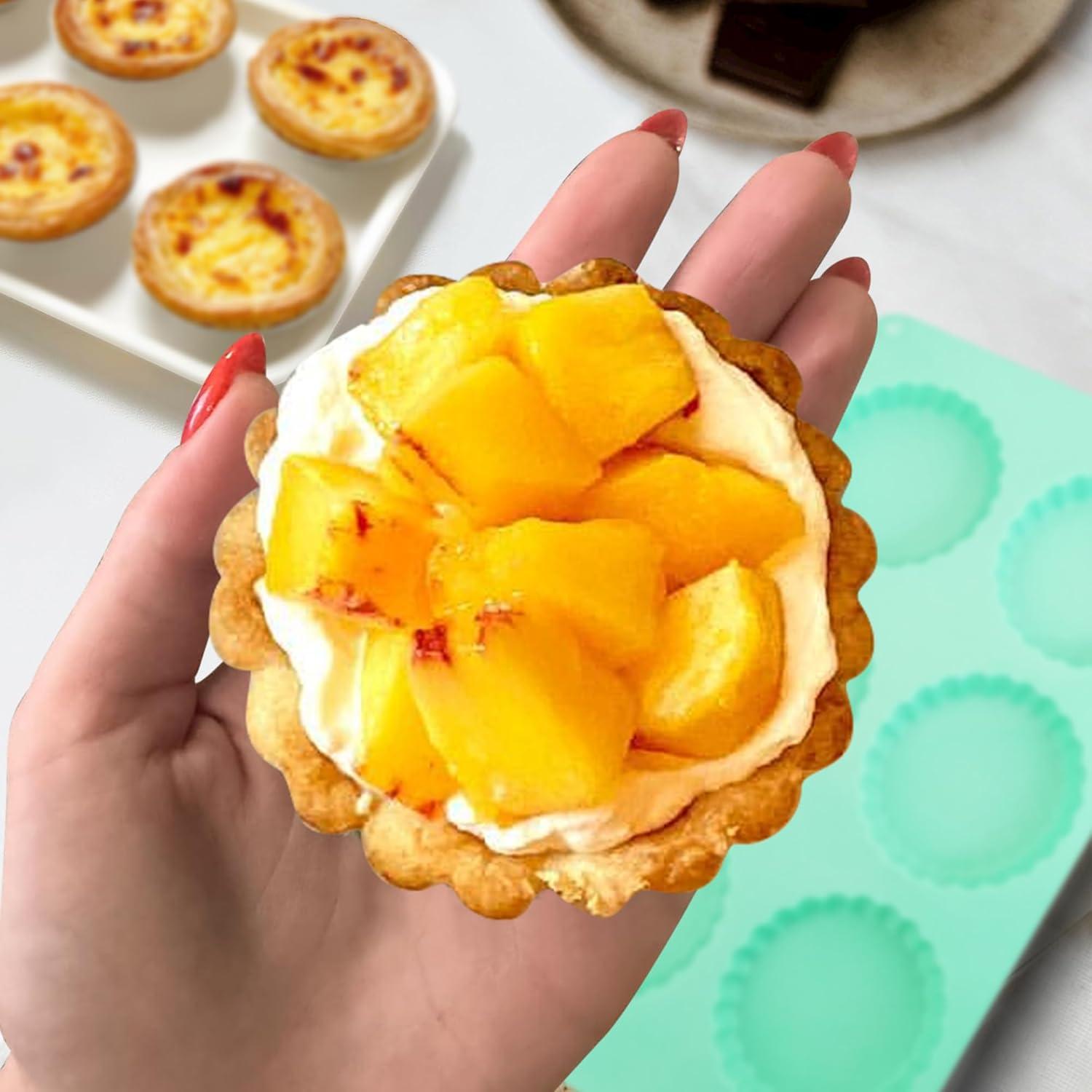 Paquete de 3 Moldes de Silicona Zorazio 6.9 cm Antiadherentes