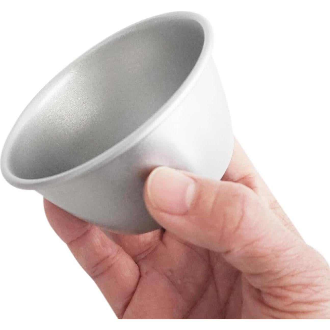 Moldes para Pudding Proshopping 6Pcs 8.3cm Antiadherentes