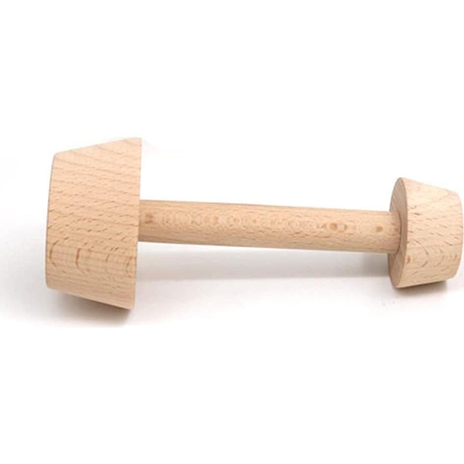 Prensador de Tarta de Huevo de Madera Doble Cara 50g