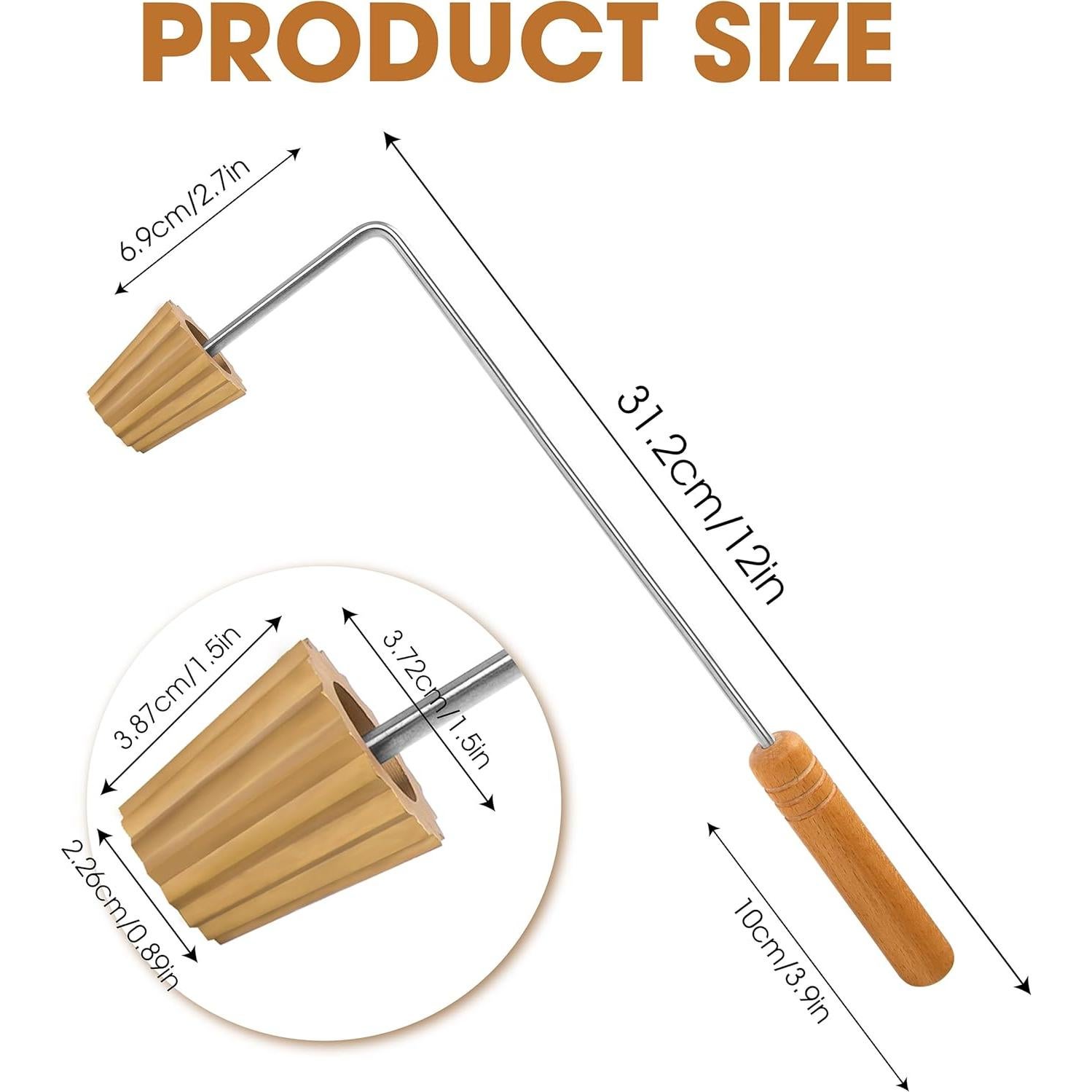 Hacedor de Pie Tee BuleVina Dorado 31.2x6.9cm Cocina