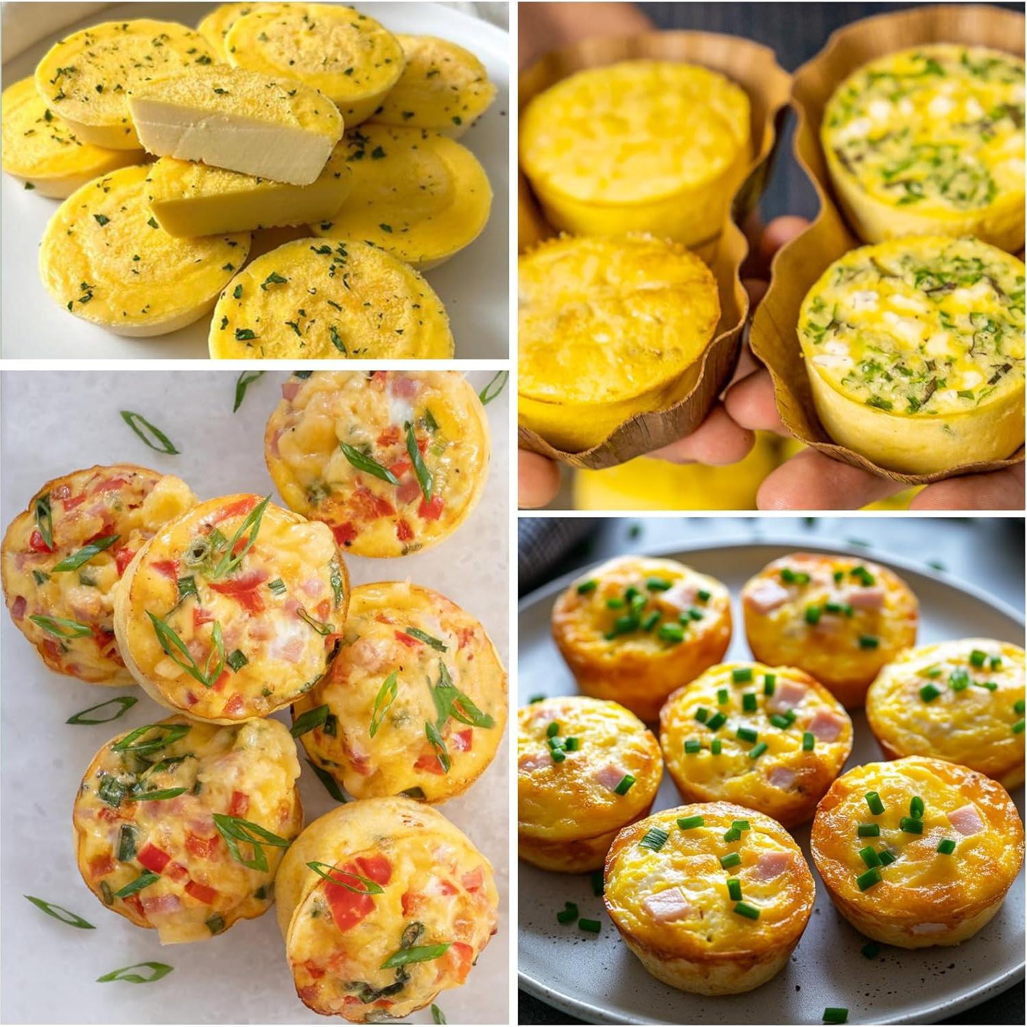 Molde de Silicona para Bocados de Huevo Palksky 12 Cavidades