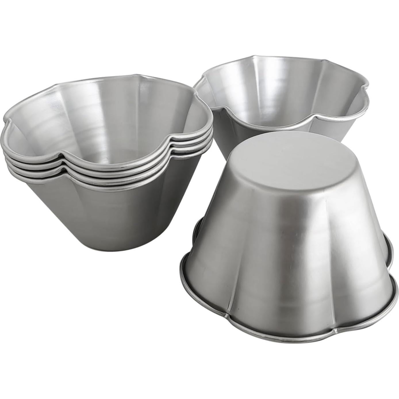 Moldes para Muffin en Forma de Flor LoveDeal - 6 Piezas