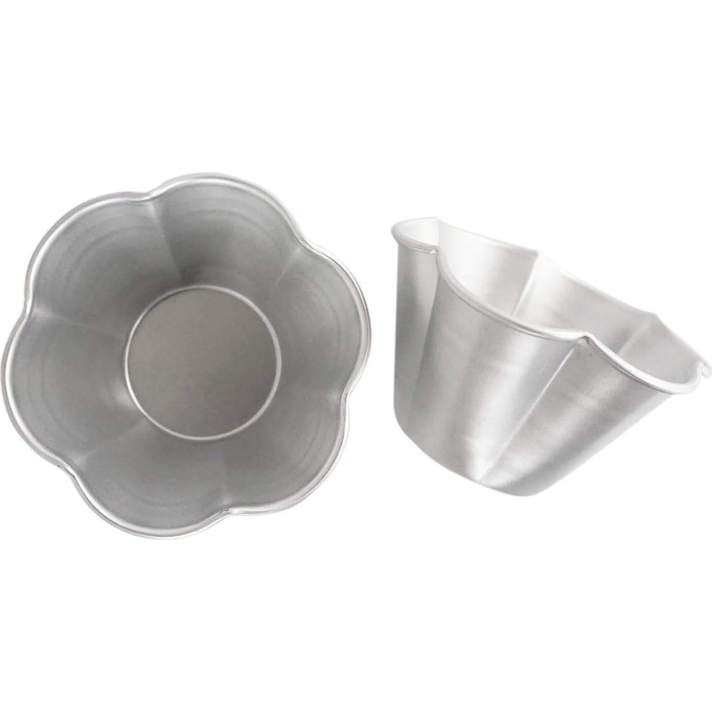 Moldes para Muffin en Forma de Flor LoveDeal - 6 Piezas
