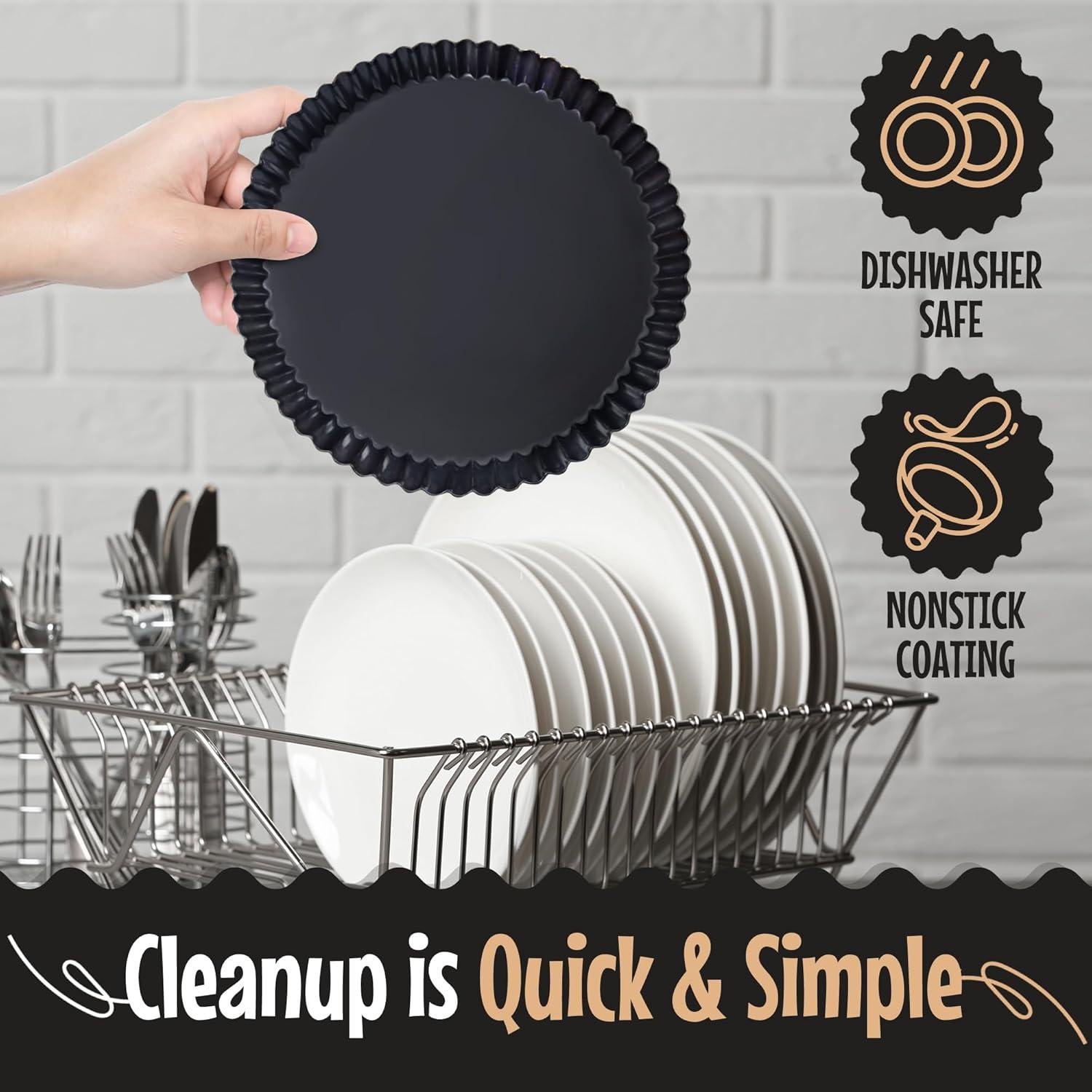 Molde para Tartas YUMTART 22,86 cm Antiadherente Desmontable