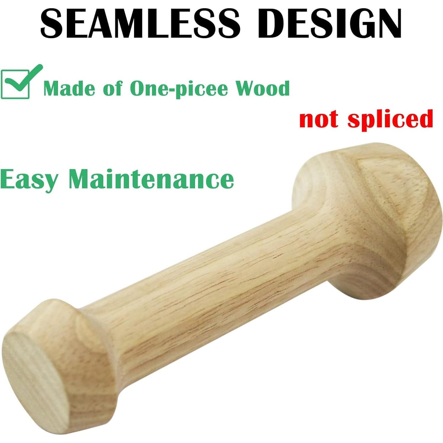 Juego de Prensadores de Tartas Anfu - Herramientas de Madera