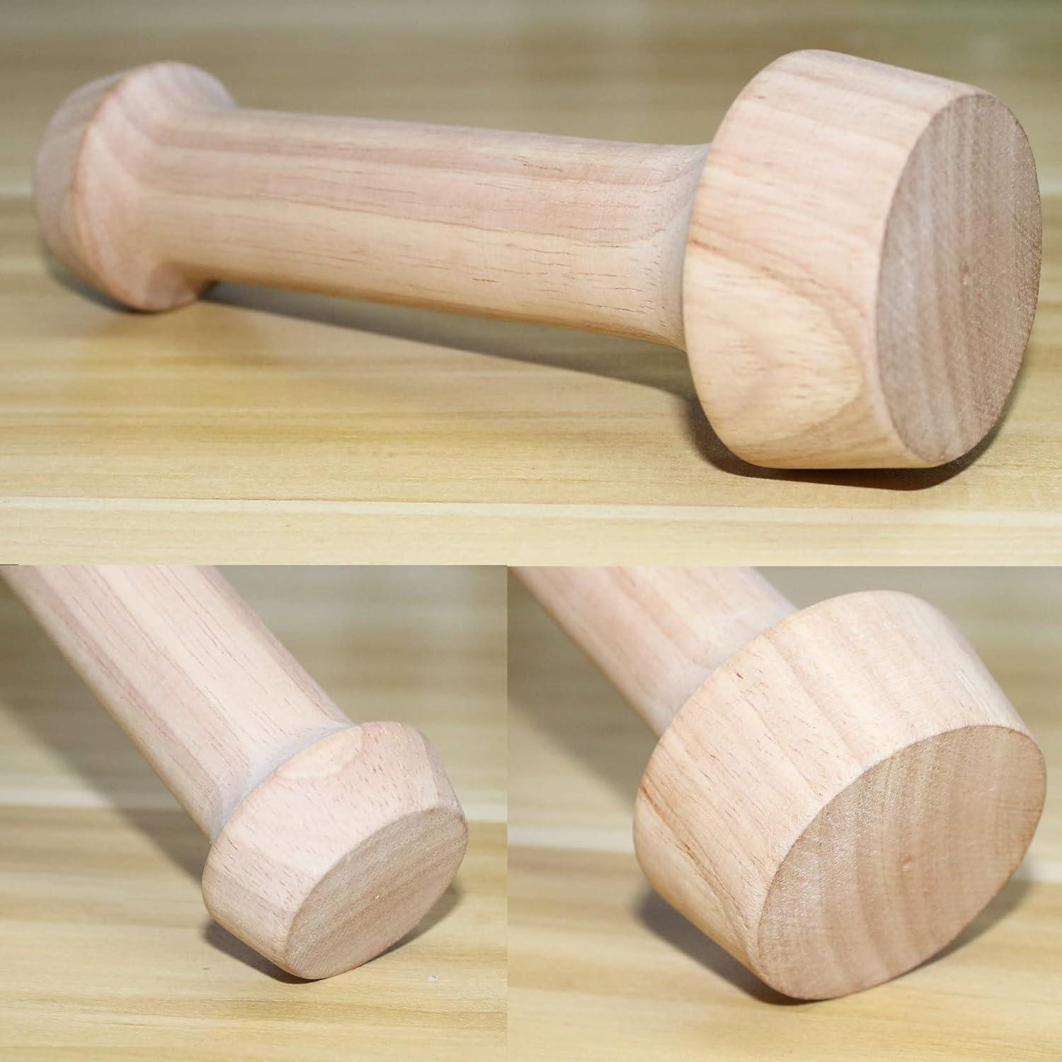 Juego de Prensadores de Tartas Anfu - Herramientas de Madera